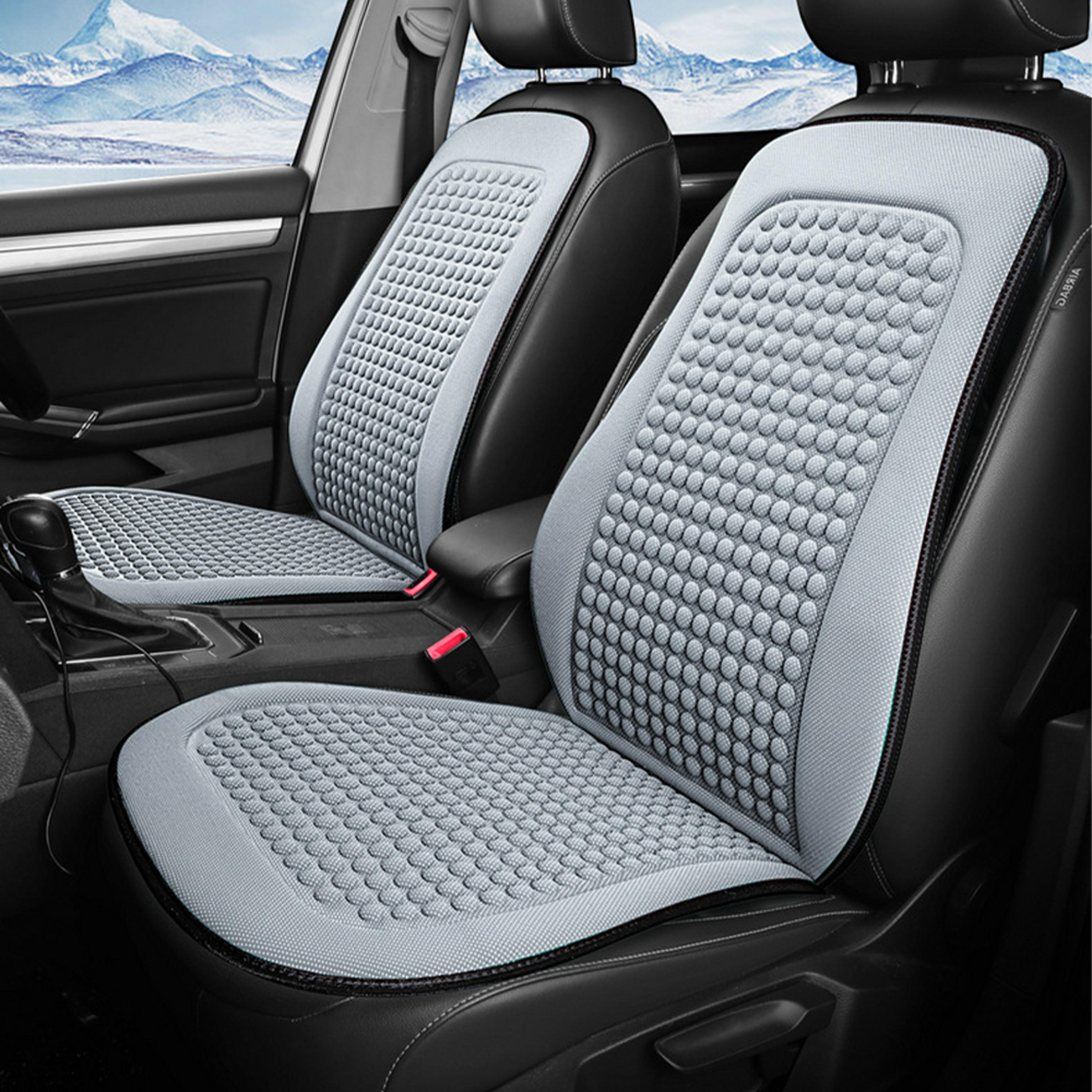 Summer Cool Car Cushion Universal Ice Silk Seat Cover Comfortable Seasonal Cushion 7
