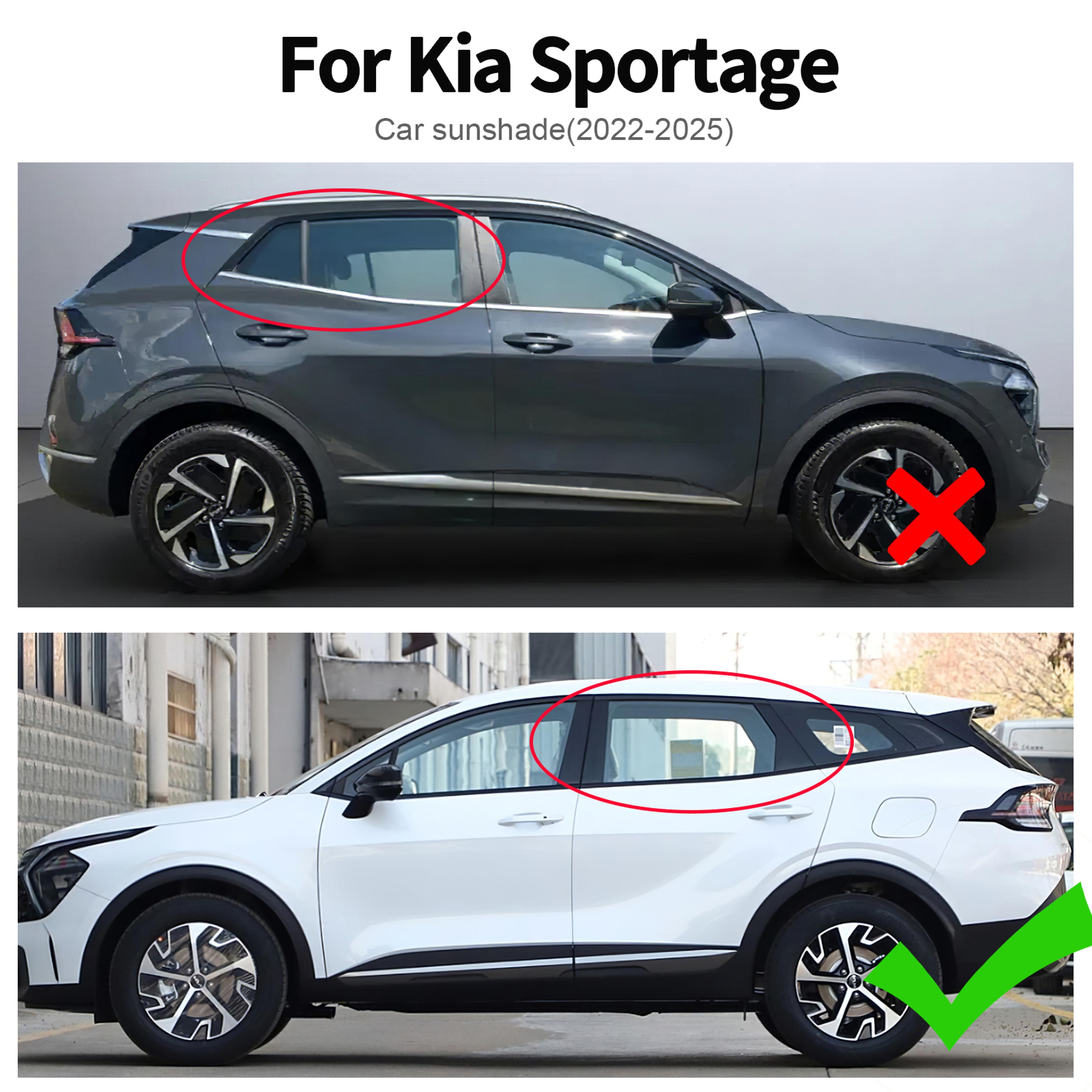 Kia Sportage Snap On Car Sunshade Anti UV Window And Windshield Sun Shade 1
