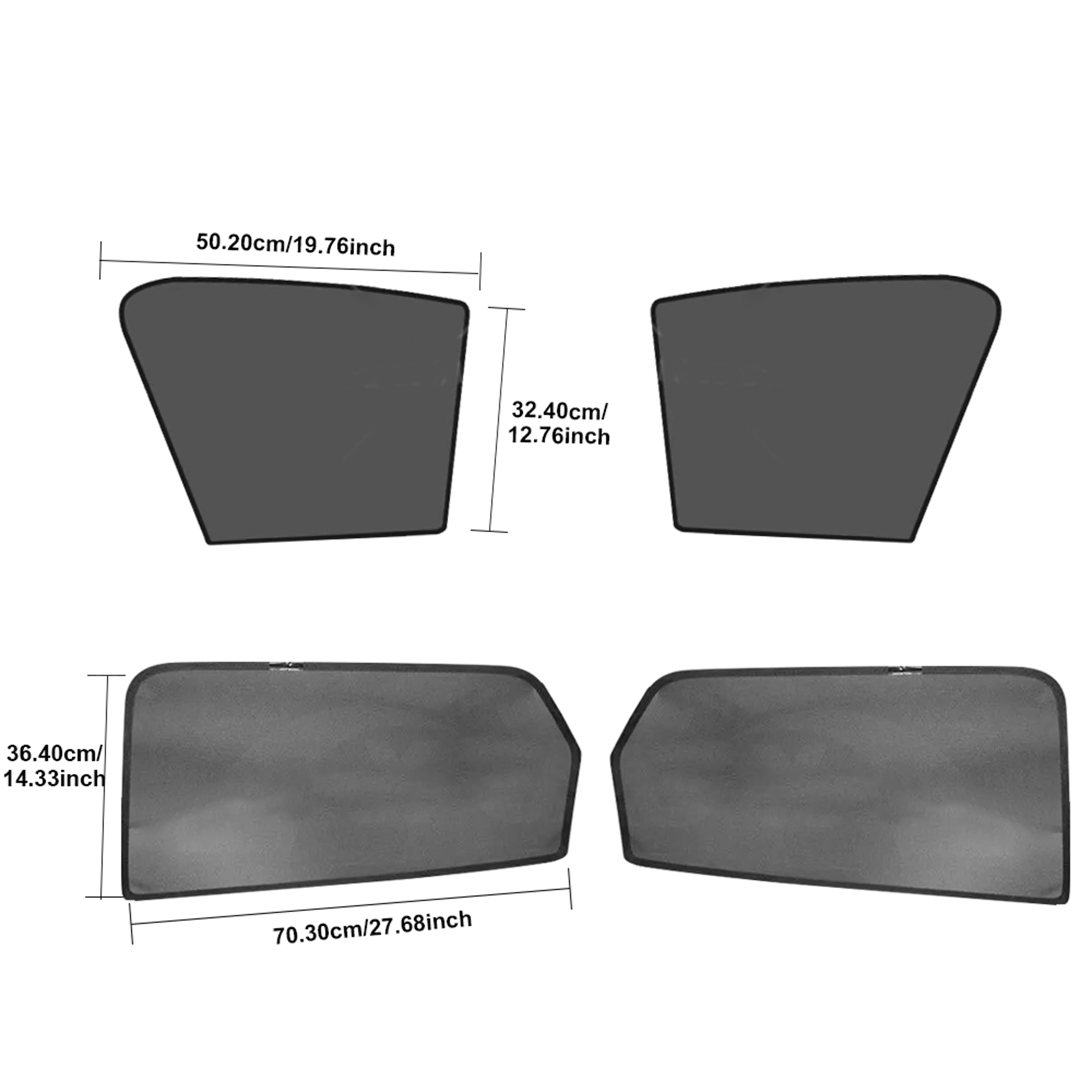 Kia Sportage Snap On Car Sunshade Anti UV Window And Windshield Sun Shade 2