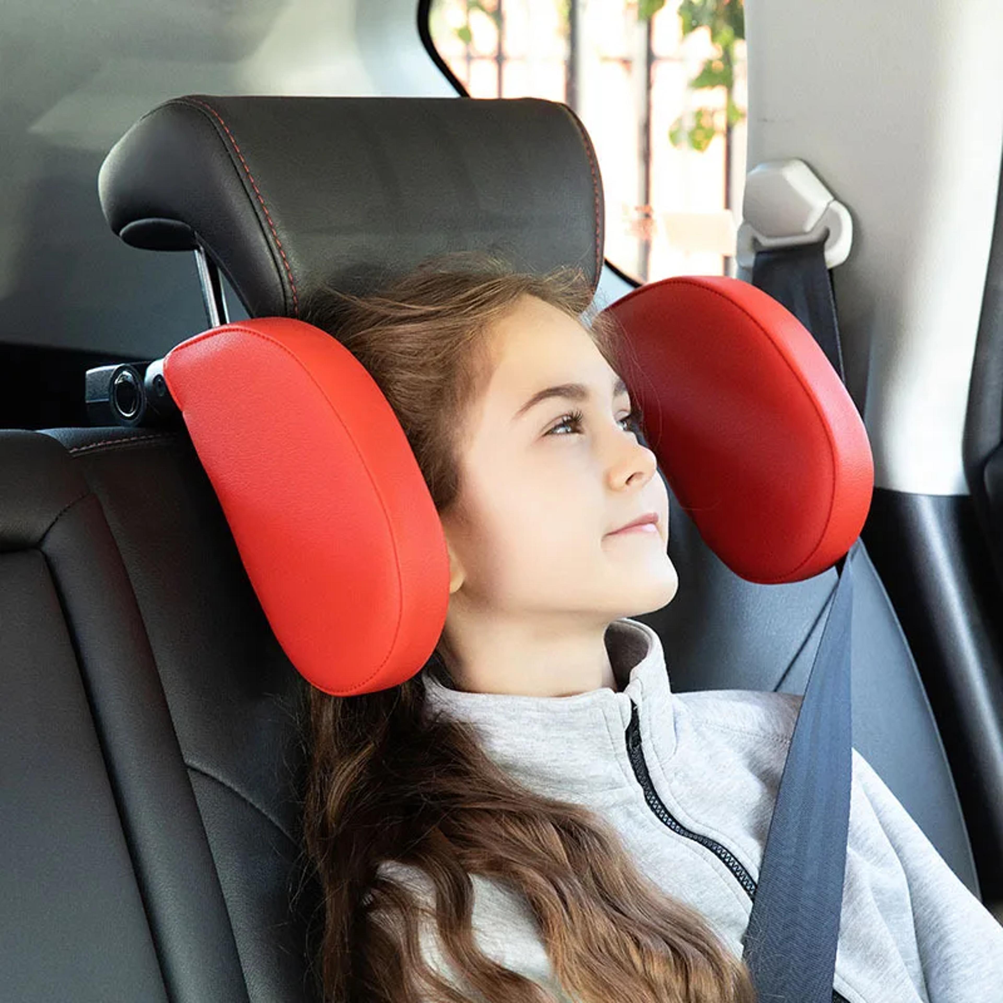 Adjustable Car Headrest Pillow U Shaped Neck Support For Kids And Adults Travel Comfort 1