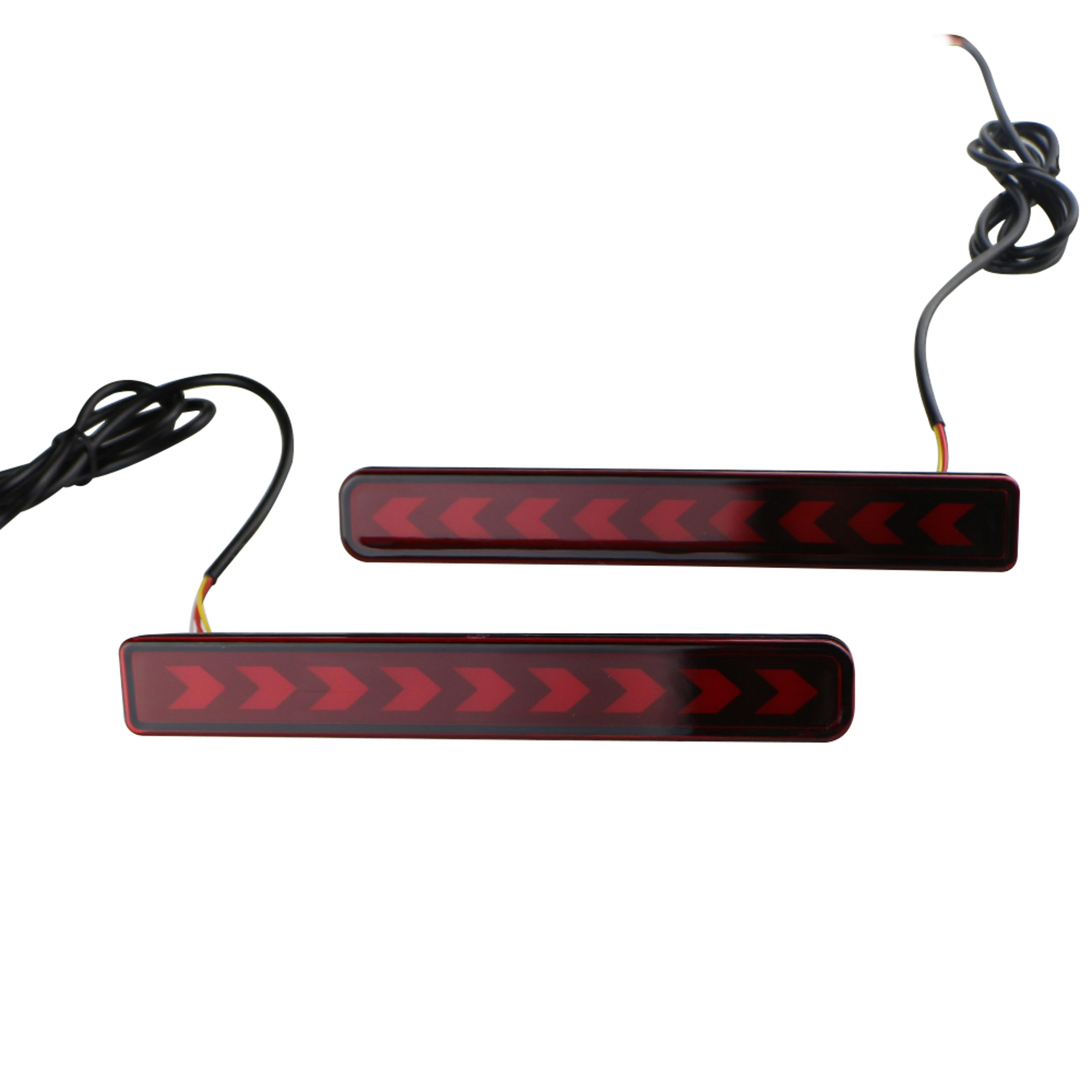 Suzuki LED Rear Bumper Light Reflector Brake Turn Signal Kit 5