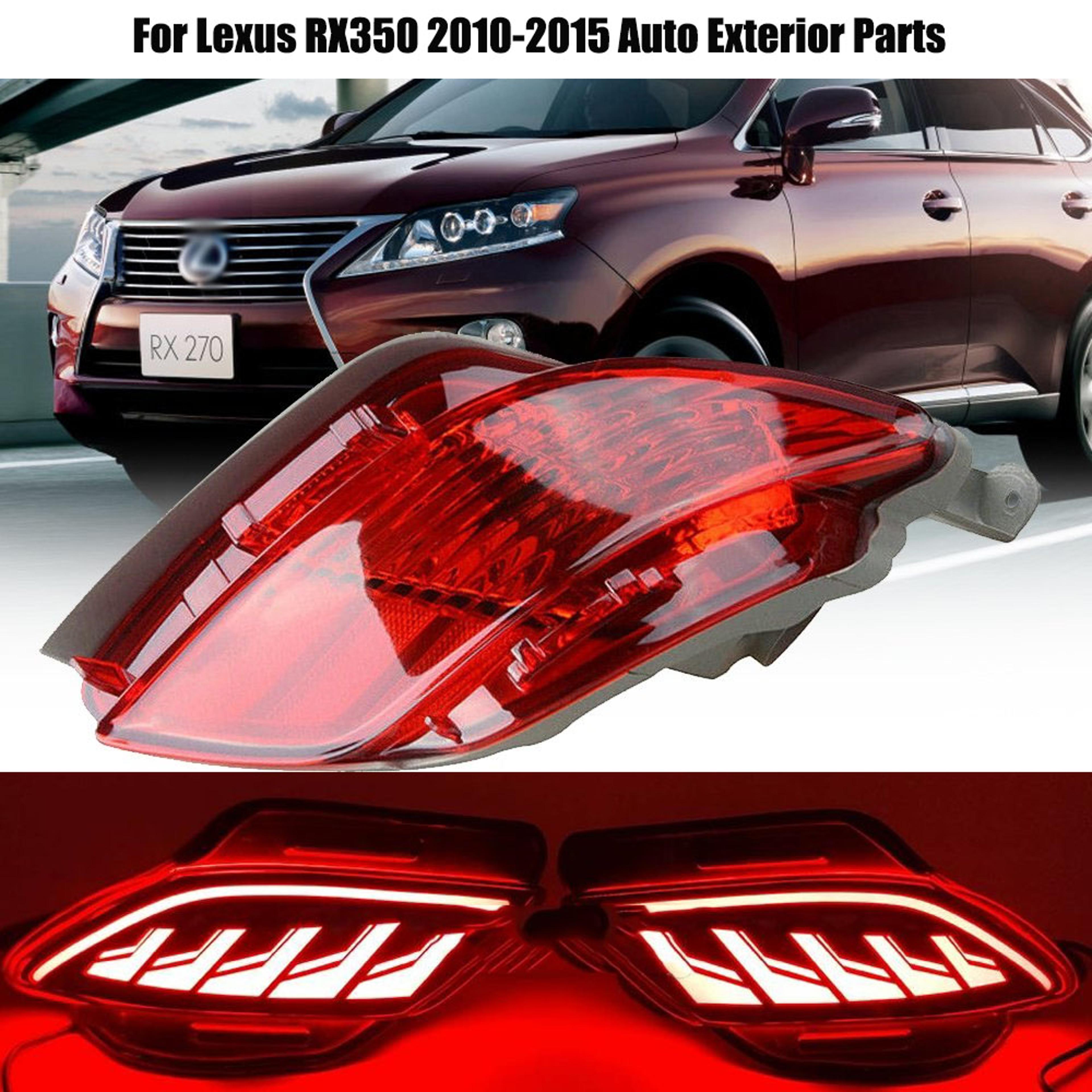 Lexus Rear Bumper Reflector Lamp Fog Light Replacement 1
