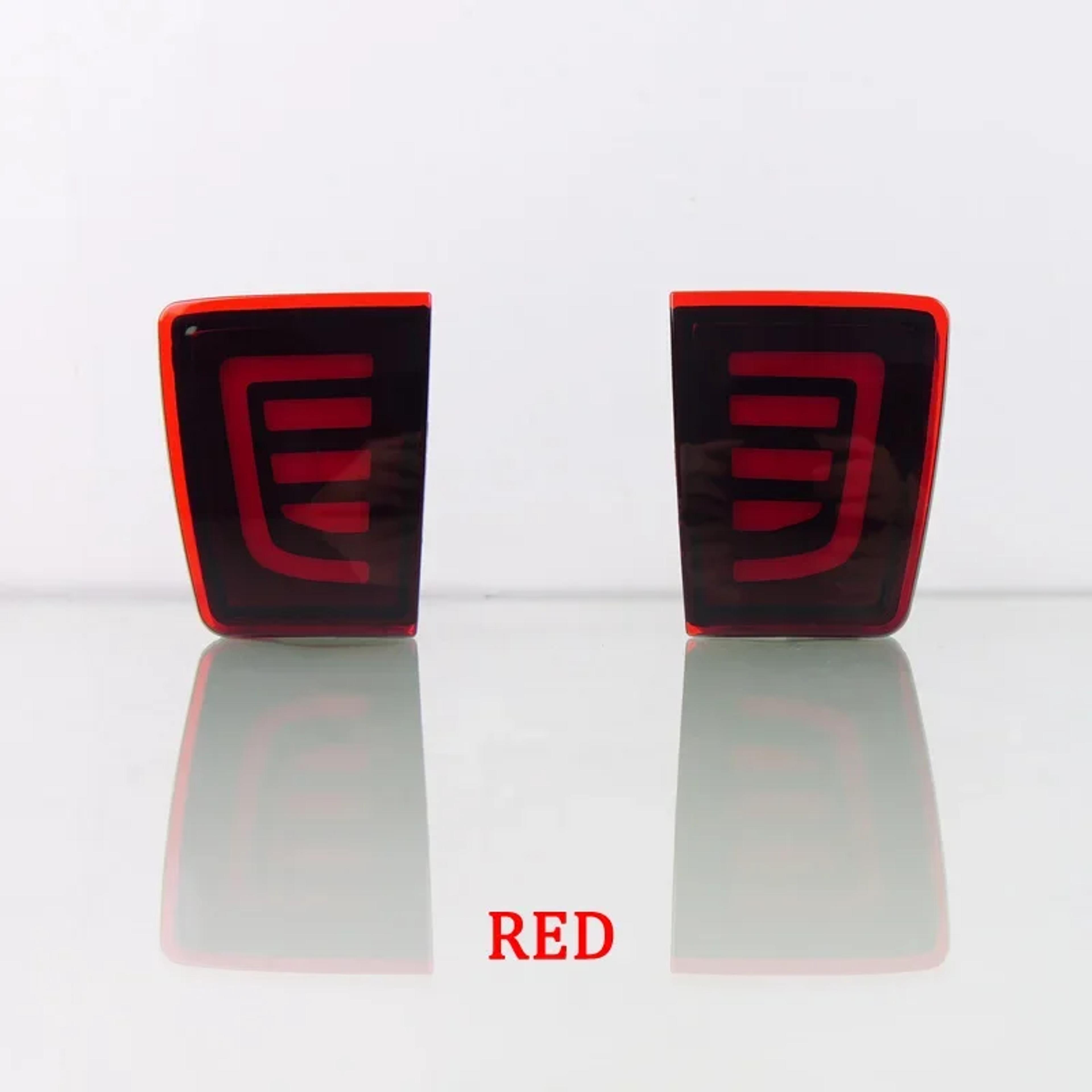 Mitsubishi Pajero LED Rear Bumper Light Brake Turn Signal Reflector 6