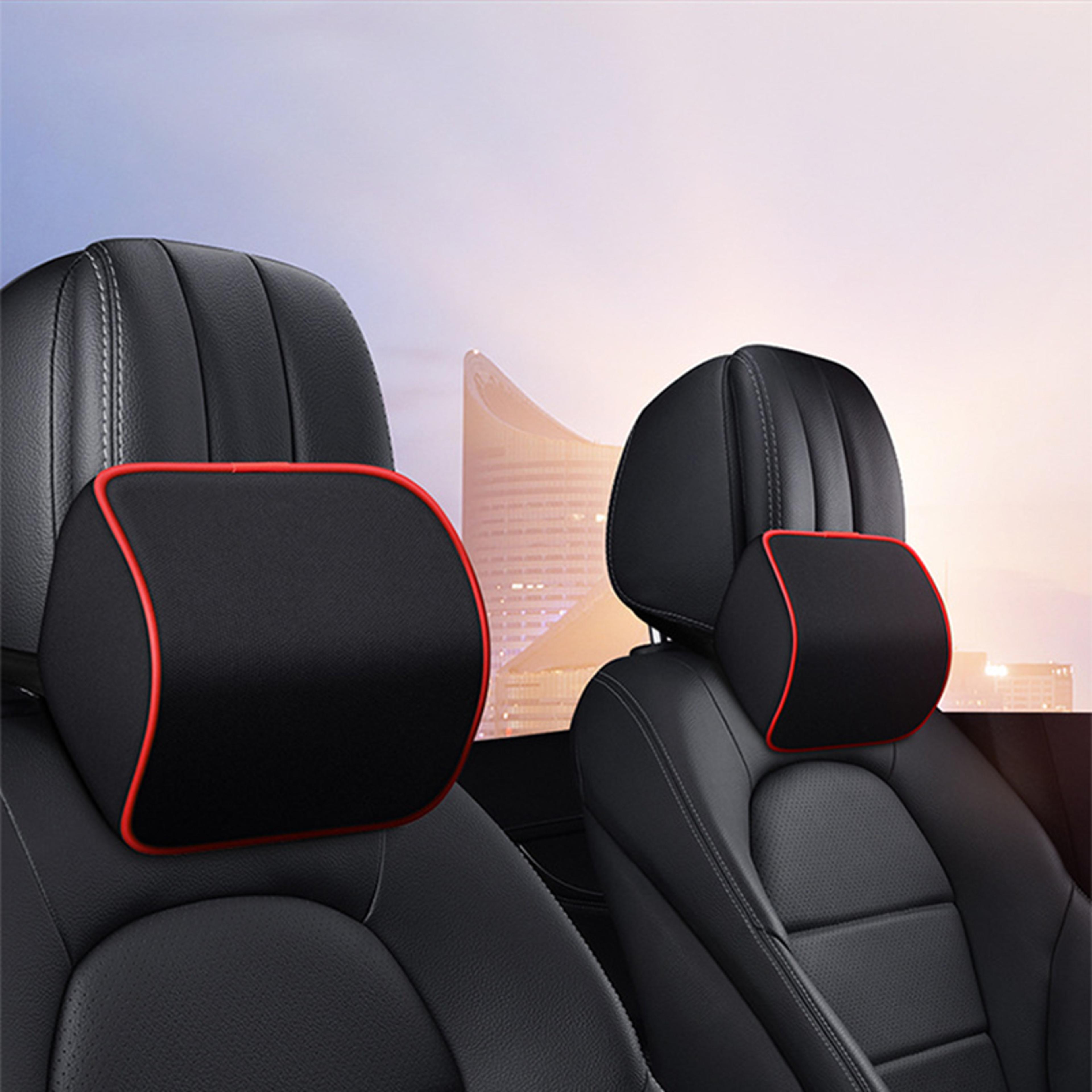 Memory Foam Car Neck Pillow Ergonomic Headrest Cushion For Car Seat Neck Support And Travel Comfort 12