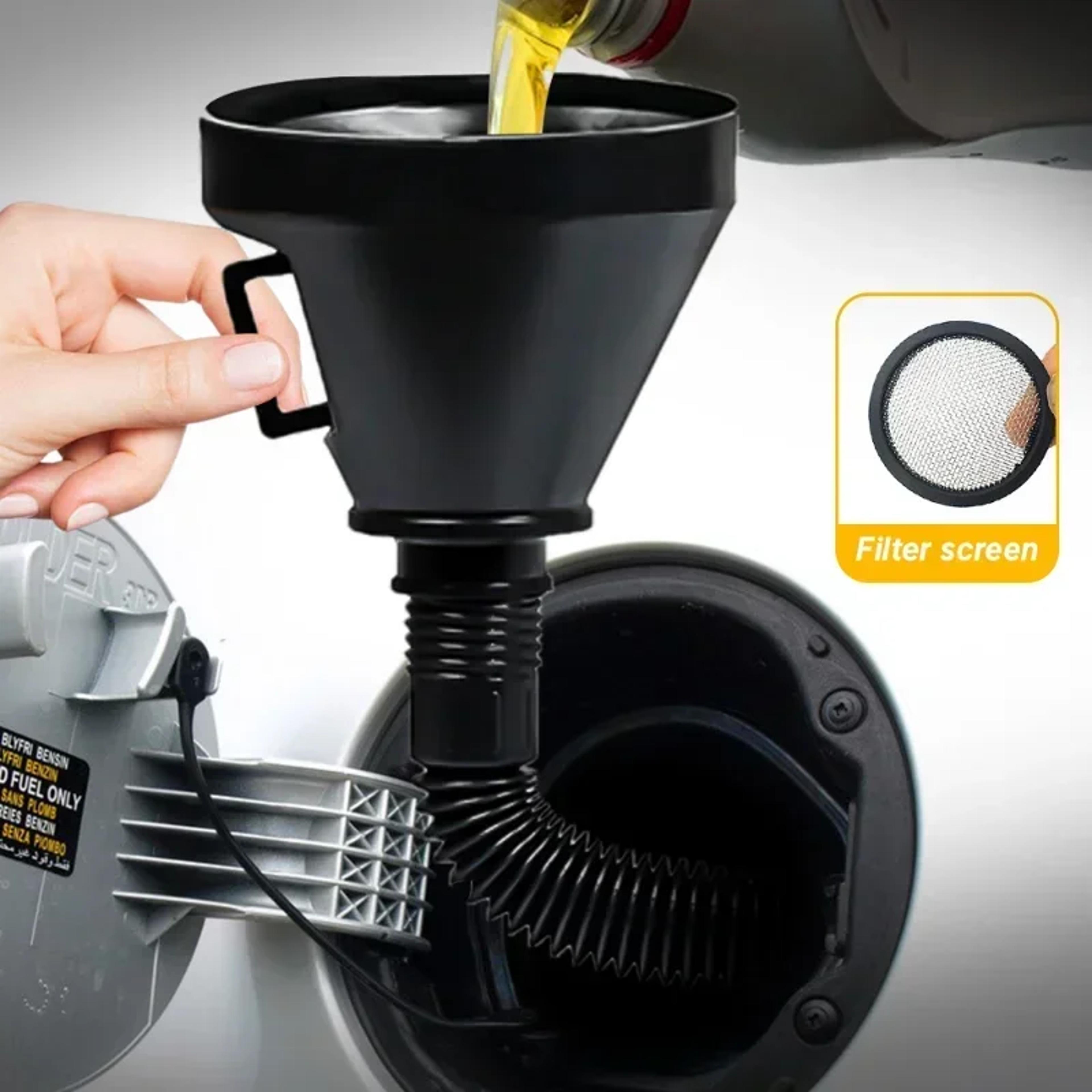 Oil Funnel With Filter Engine Refueling Funnel For Car Motorcycle Truck Fuel And Oil Filling 3
