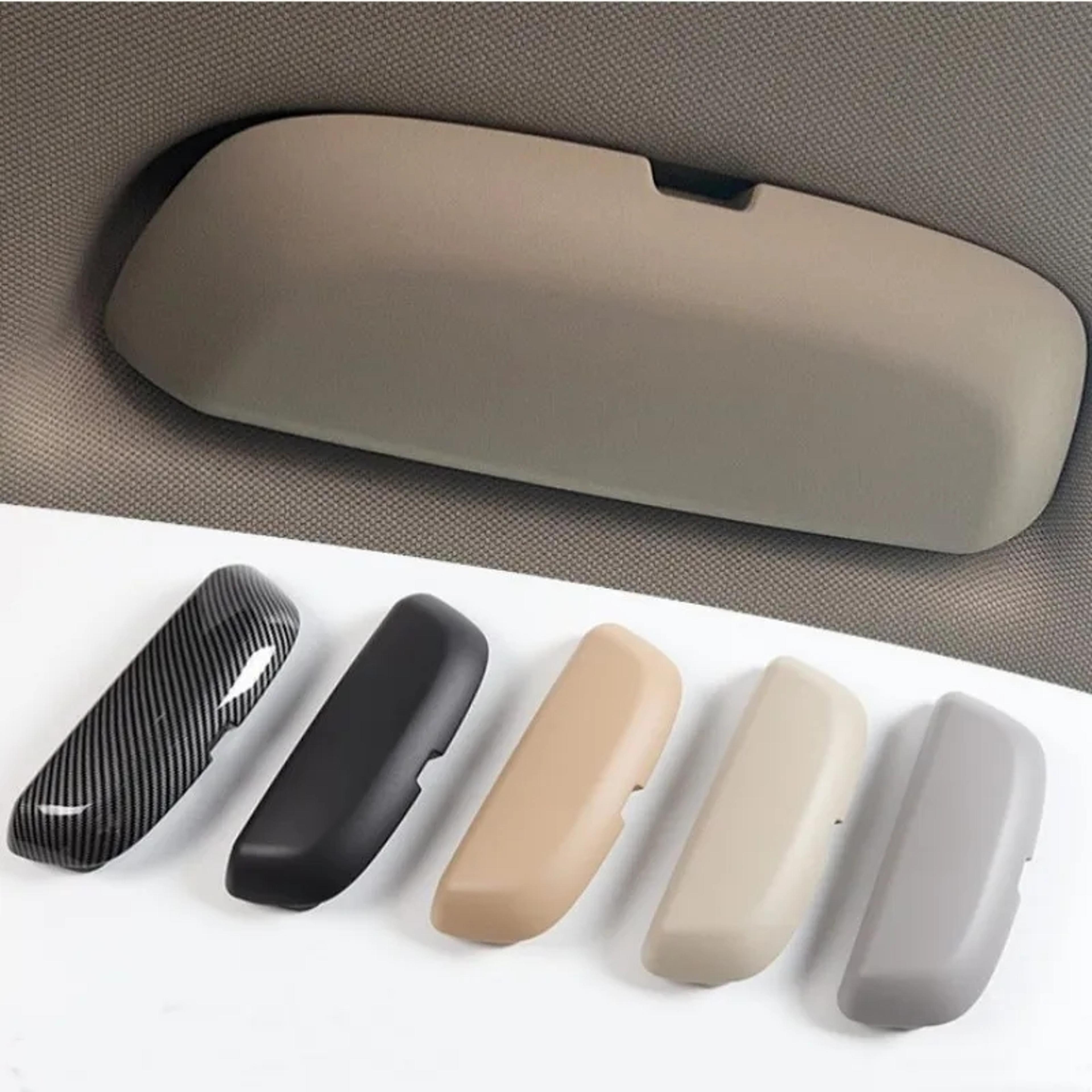 Car Sunglasses Holder Case Visor Mounted Glasses Storage Box For Eyeglasses And Sunglasses 0