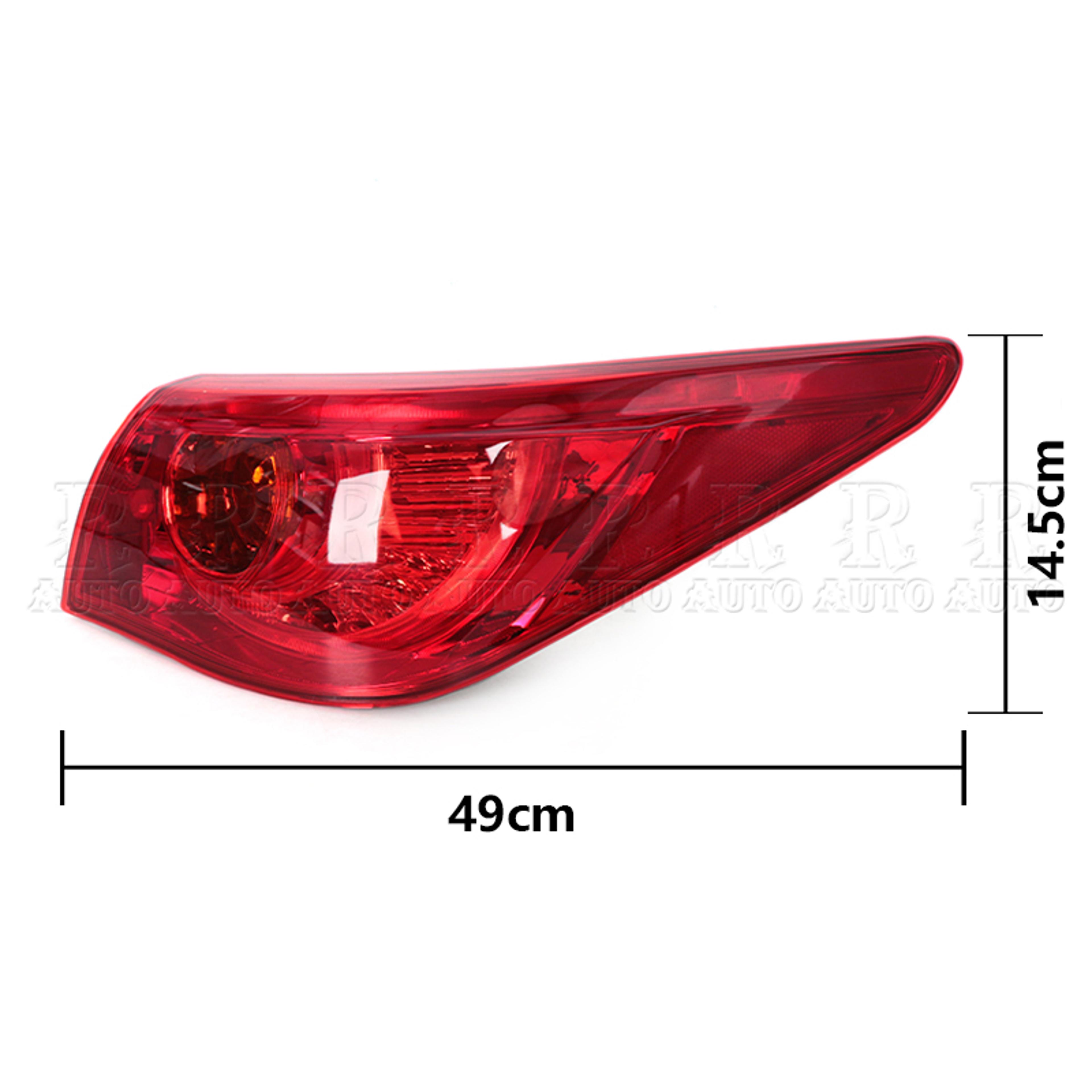 Infiniti Tail Light Assembly Rear Brake Light And Turn Signal Lamp Replacement 6