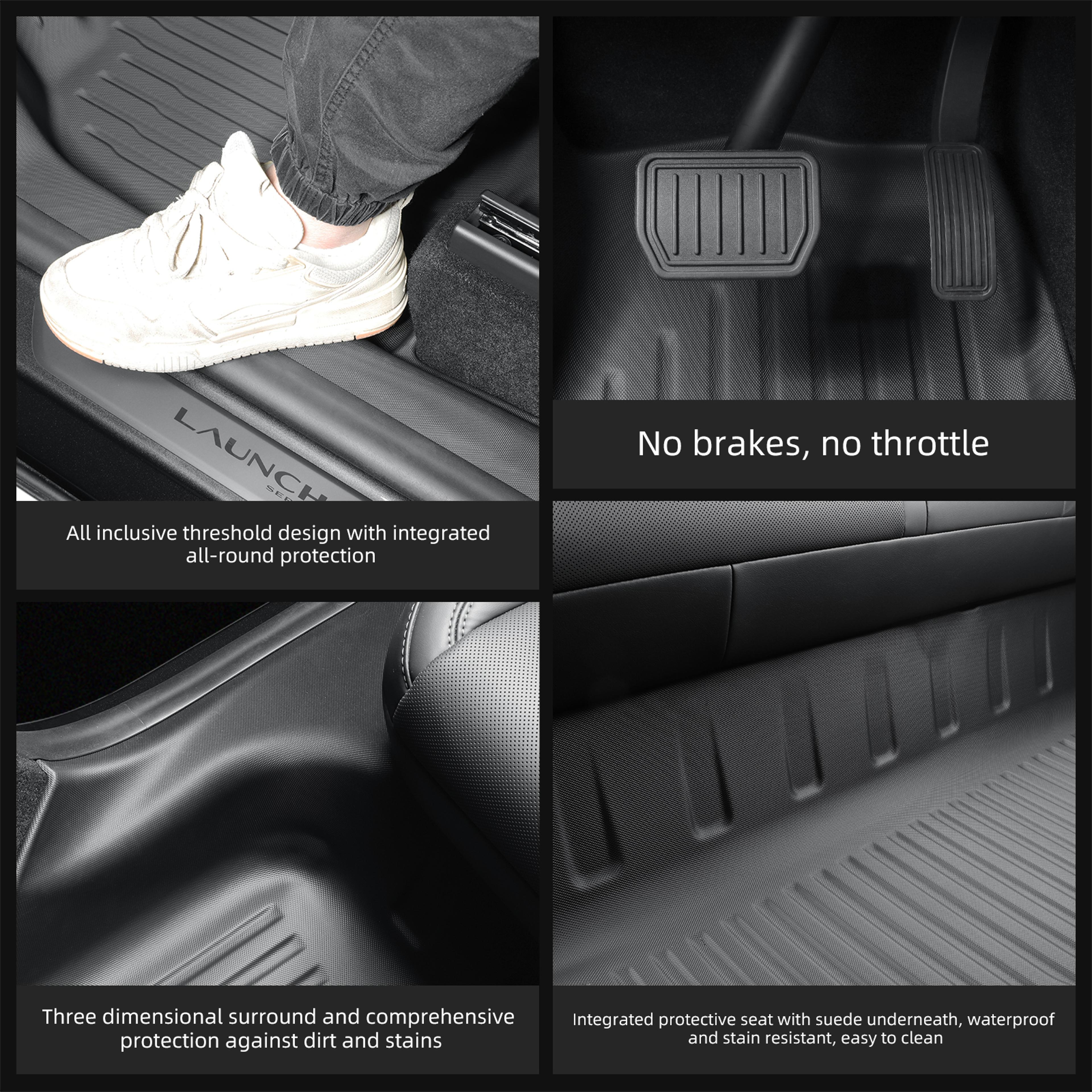 Tesla Model Y Juniper Floor Mats All Weather Liners 2
