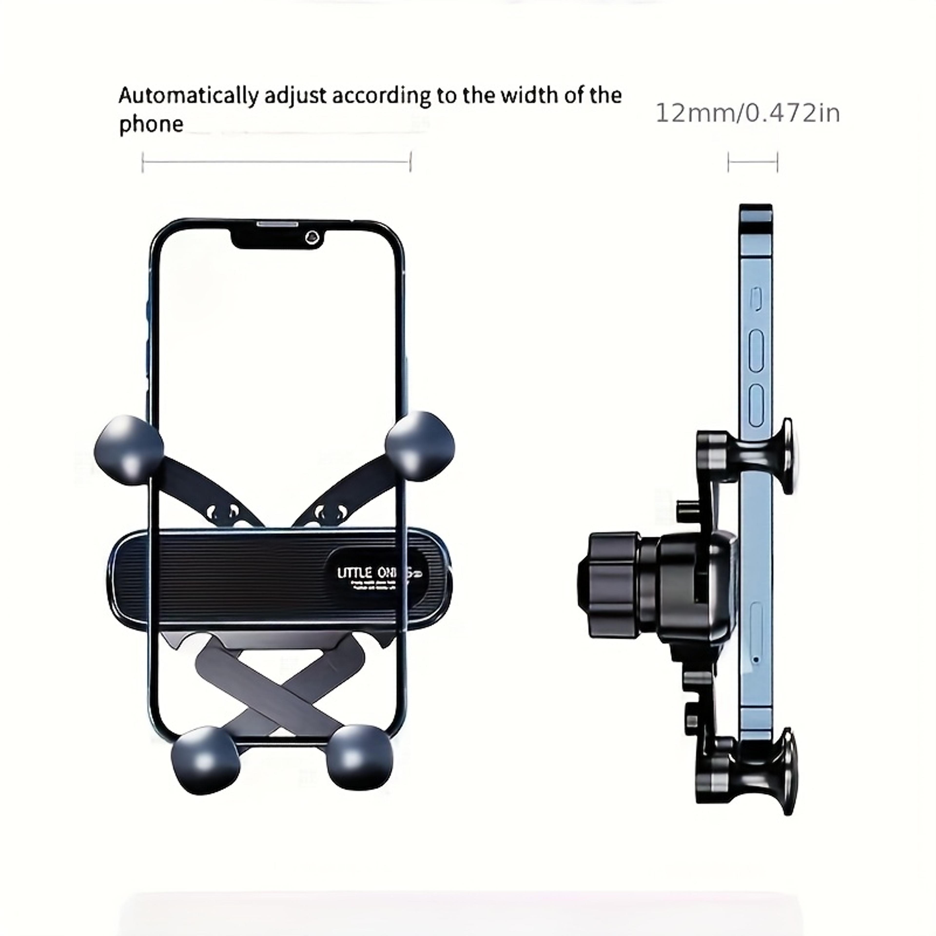 Foldable Gravity Car Phone Holder For Air Vent With Rotating Mount 2