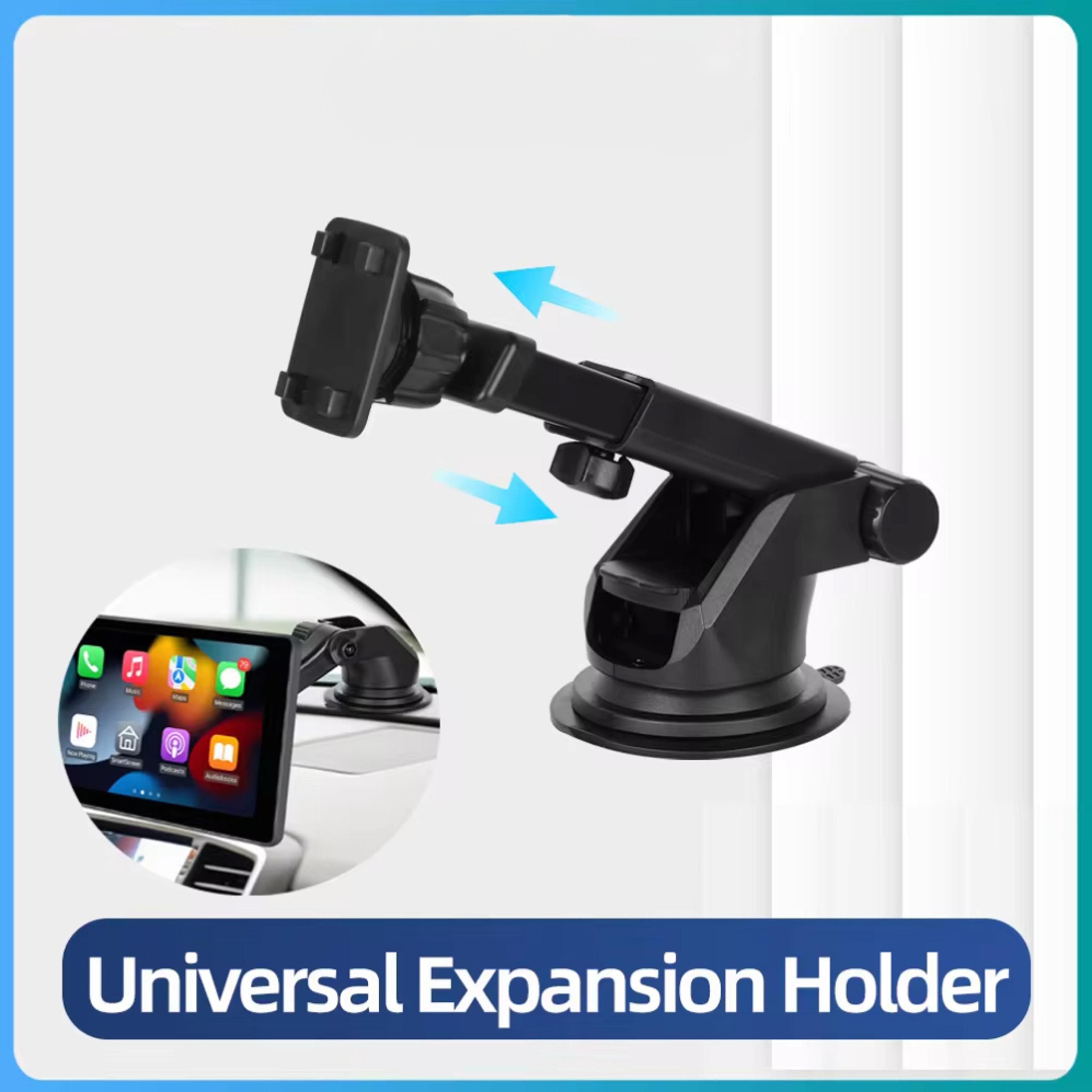 CarPlay Dashboard Mount Suction Cup Holder For Car Multimedia Player And Wireless Charger 1