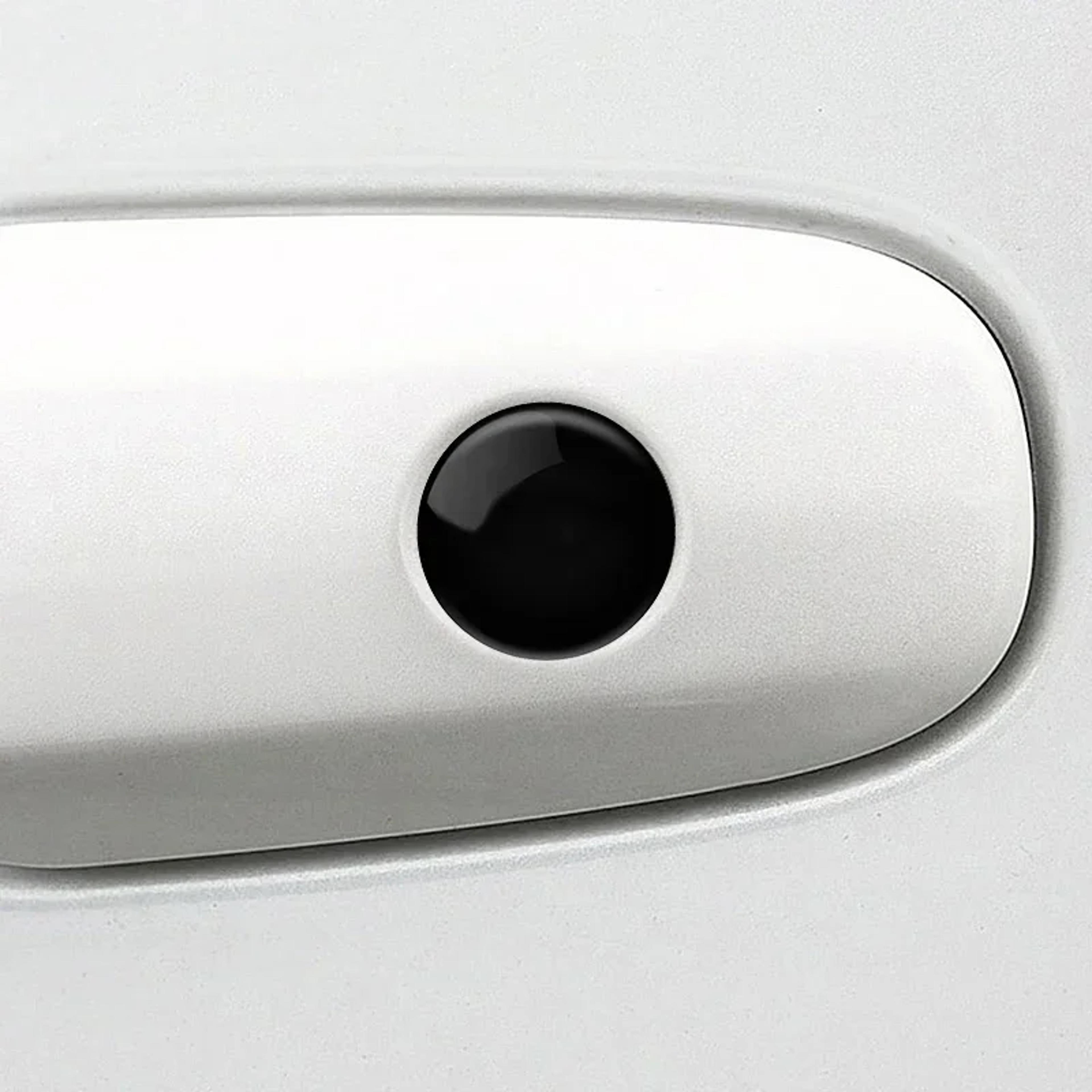 Car Door Keyhole Stickers Universal Car Door Lock Protector Self Adhesive Door Lock Cover Stickers 5
