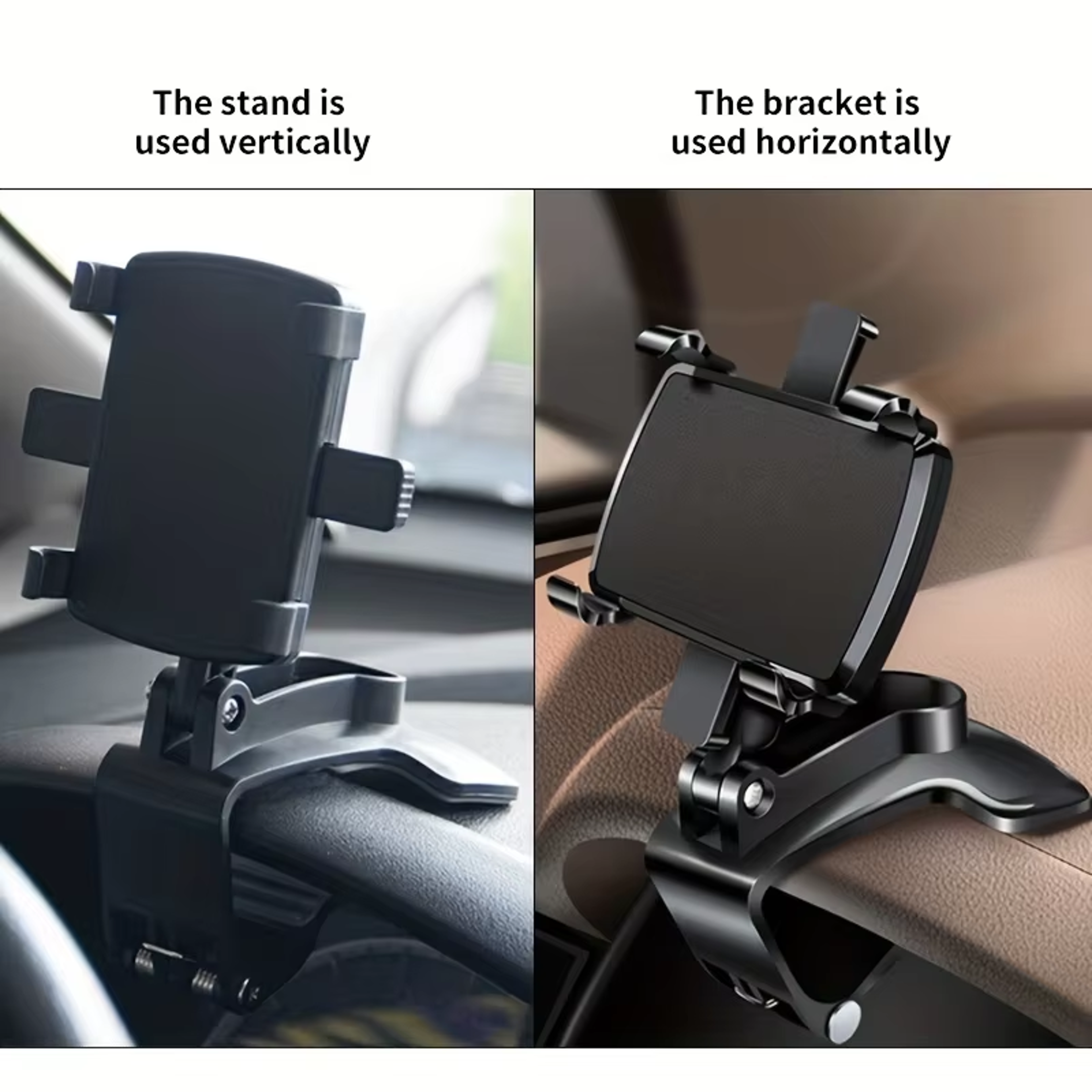 Rotating Car Phone Mount Universal Dashboard Phone Holder For Smartphones 2