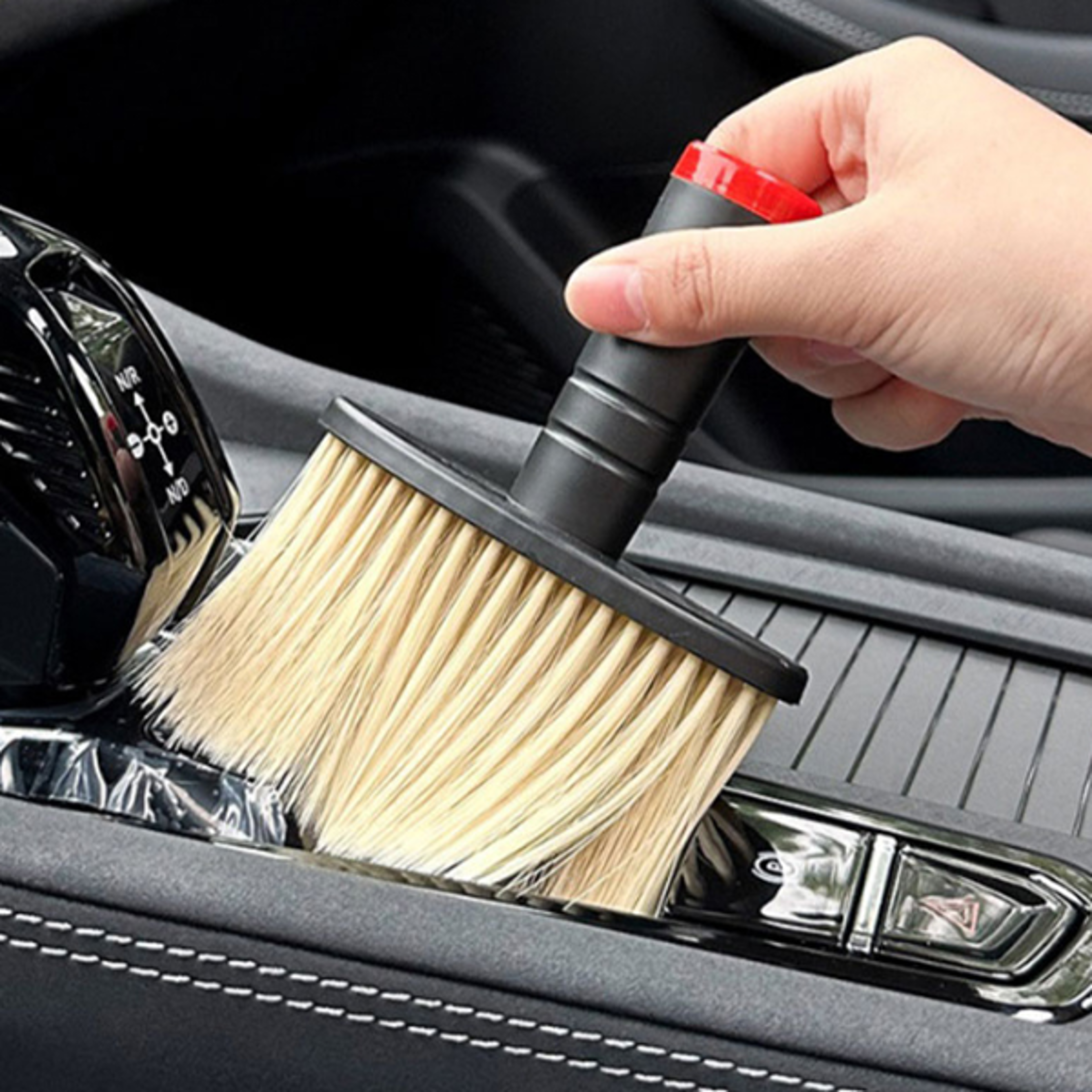 car interior cleaning brush soft bristle car detailing brush for dashboard air vents & interior dust removal