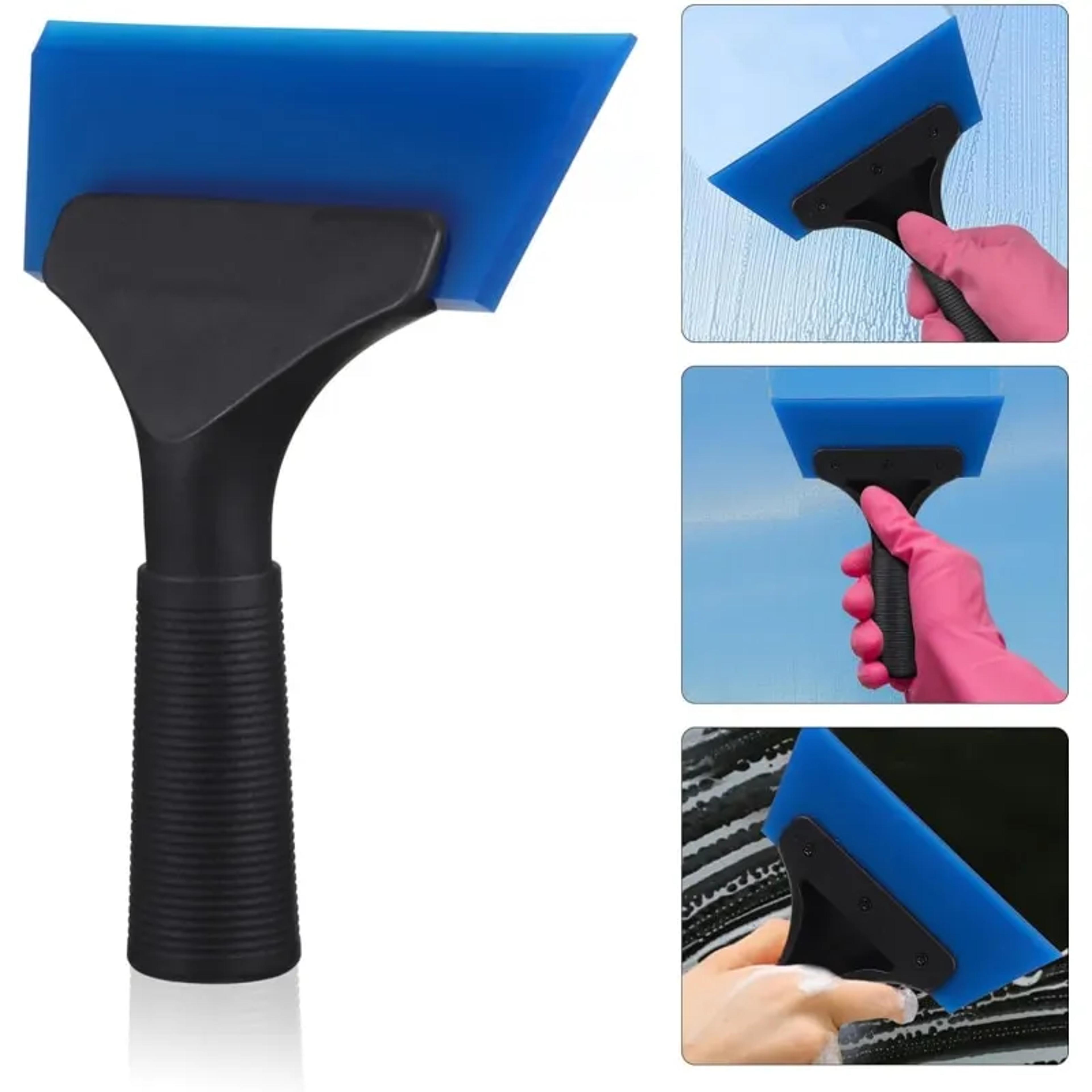 Car Window Squeegee Silicone Water Blade Auto Window Scraper For Streak Free Glass Cleaning 5