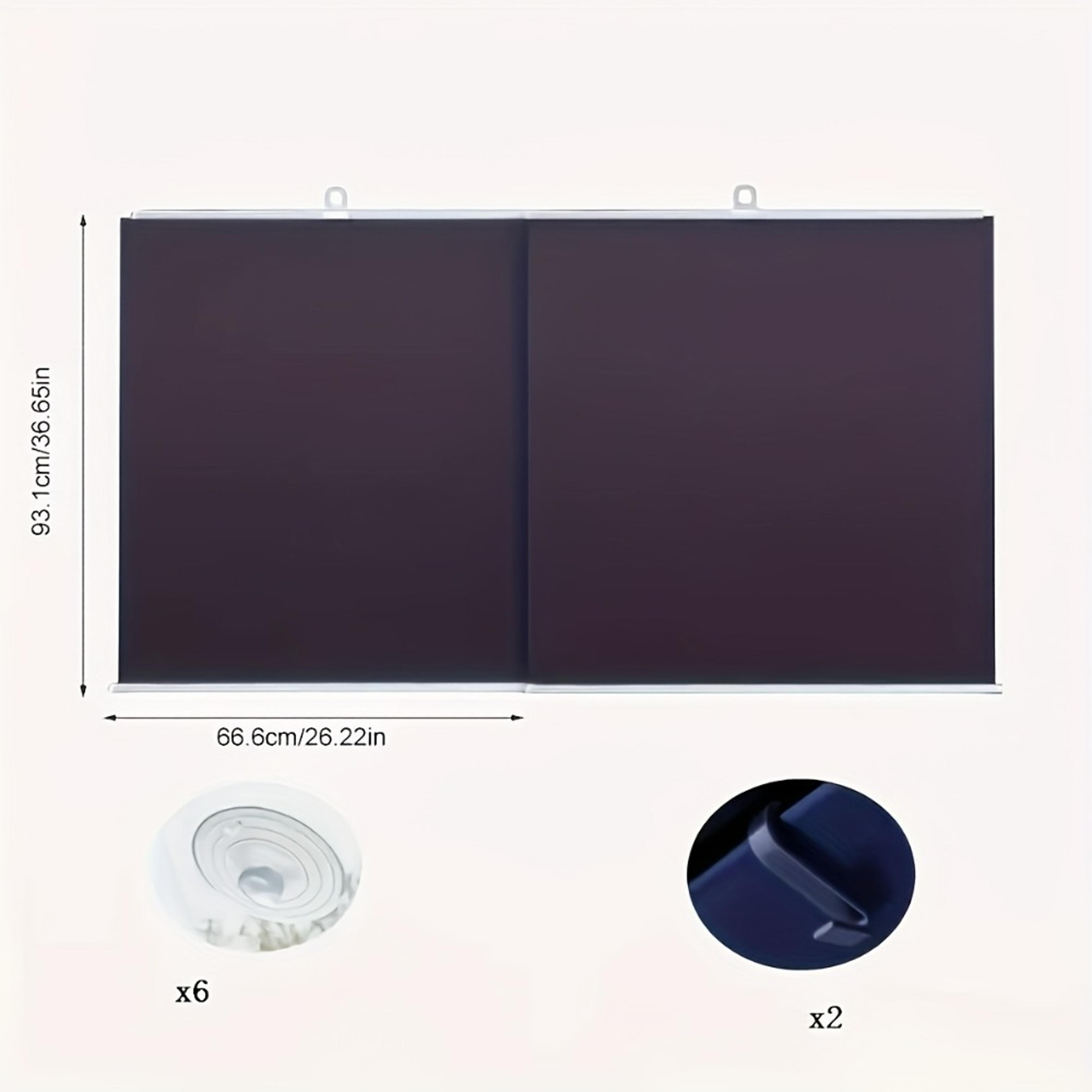 Retractable Car Windshield Sunshade Heat Resistant UV Protector For Front Windshield 3