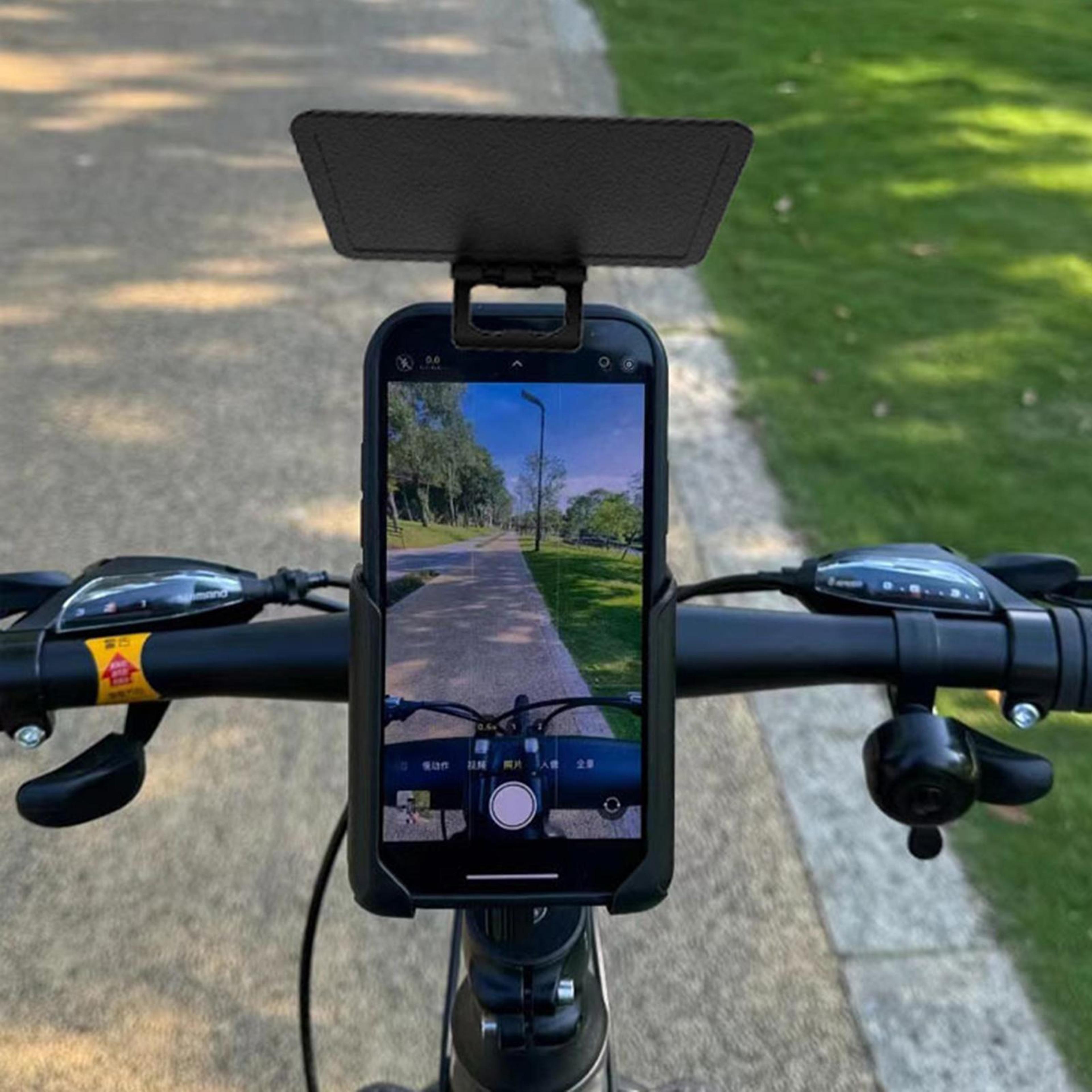Mobile Phone Sunshade Foldable Anti Glare Phone Shade For Car Dashboard And Windshield 2