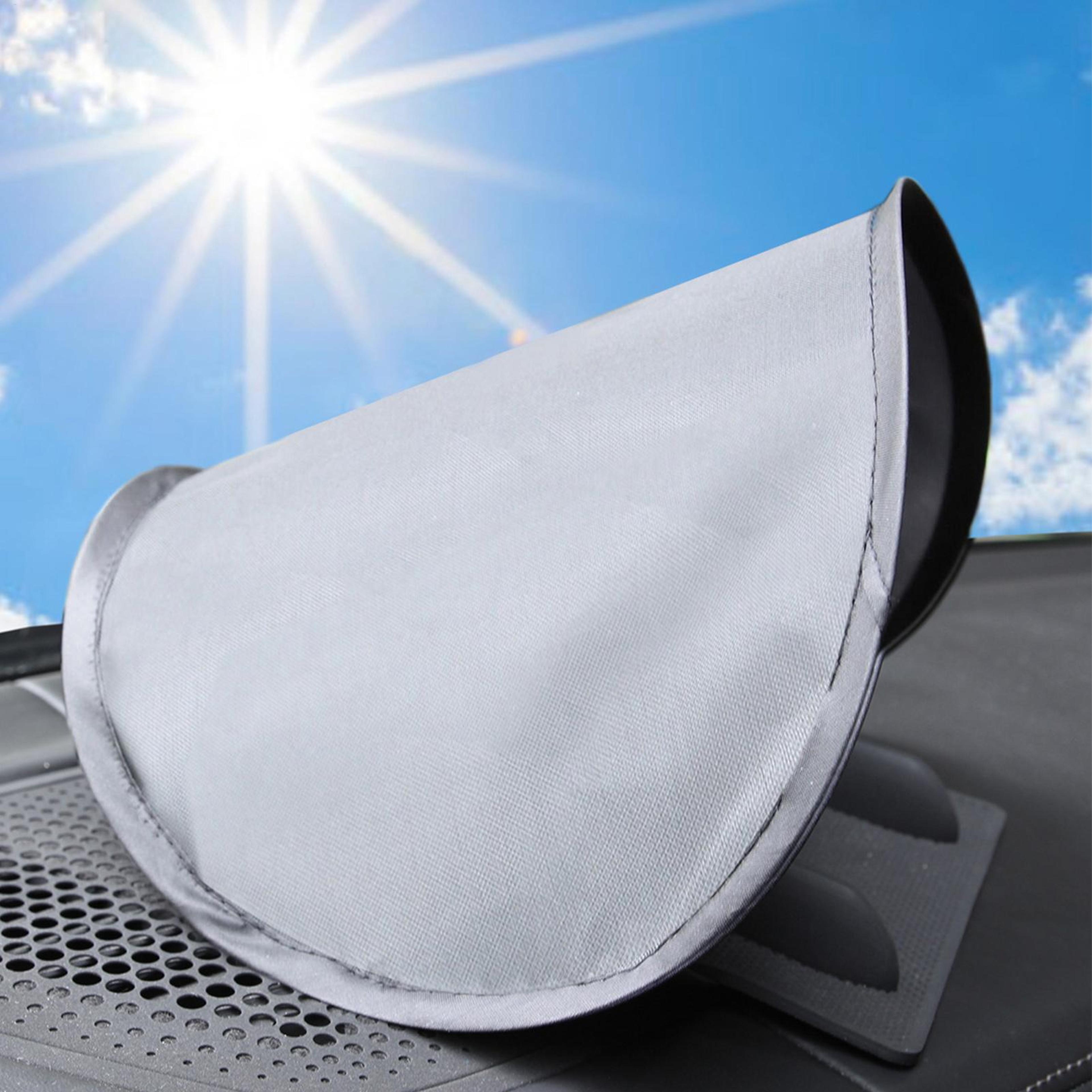 Foldable Car GPS Navigation Sunshade Visor Cover Anti Glare Dashboard Screen Shade 3