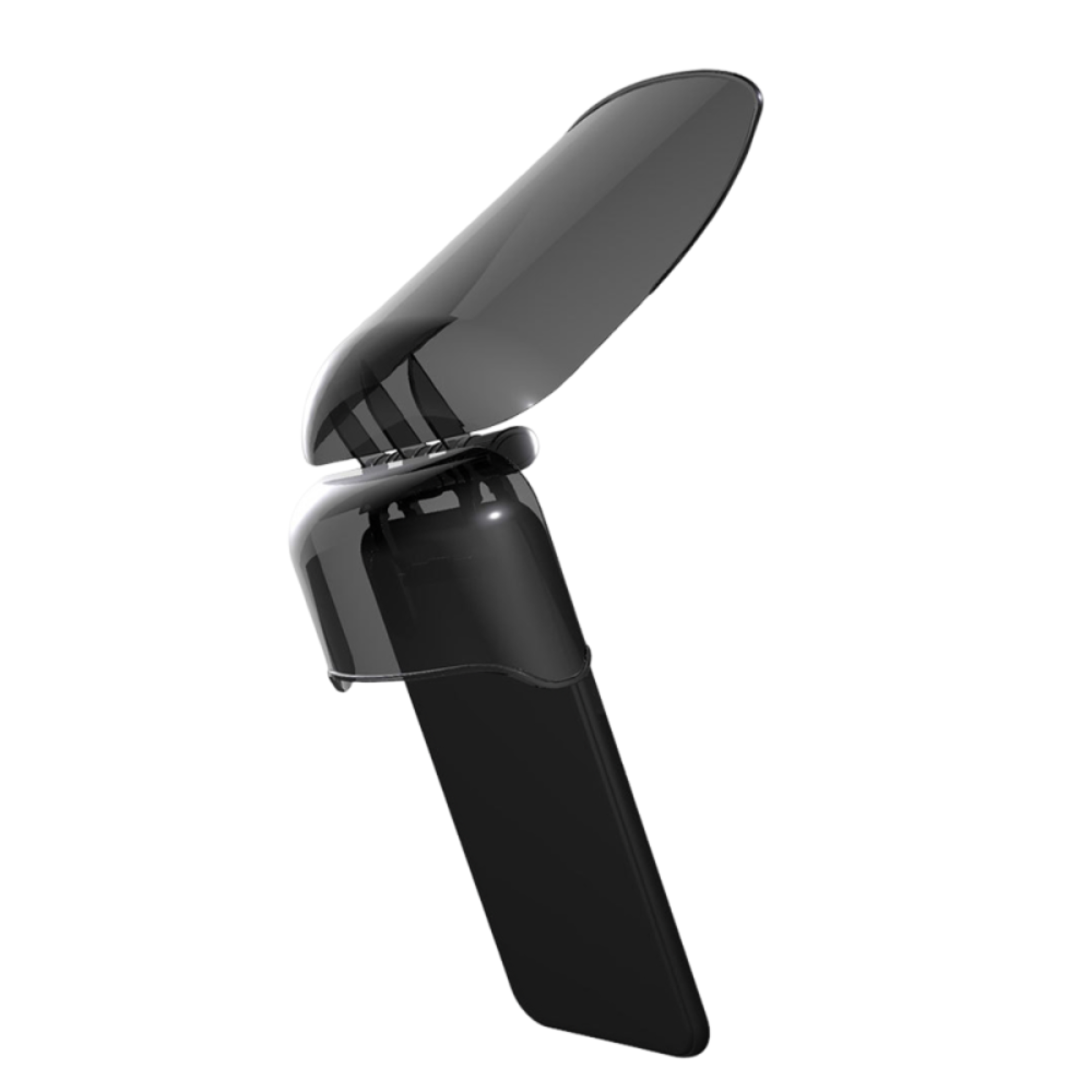 Adjustable Sun Shade Phone Holder For Car Dashboard Windshield With Rainproof Visor 1