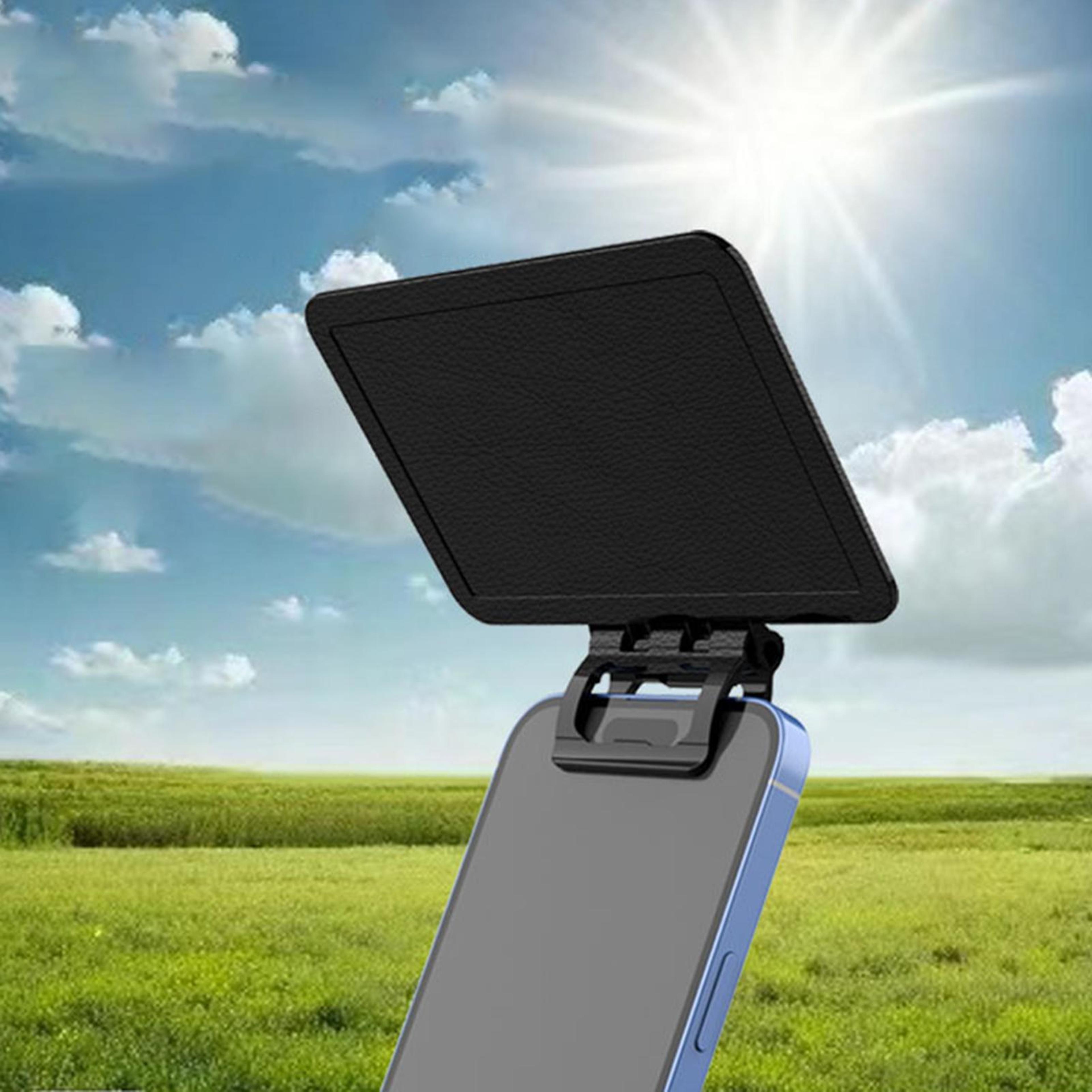 Universal Phone Sun Visor UV Screen Shade For Car Bike  Outdoor Smartphone Use 1