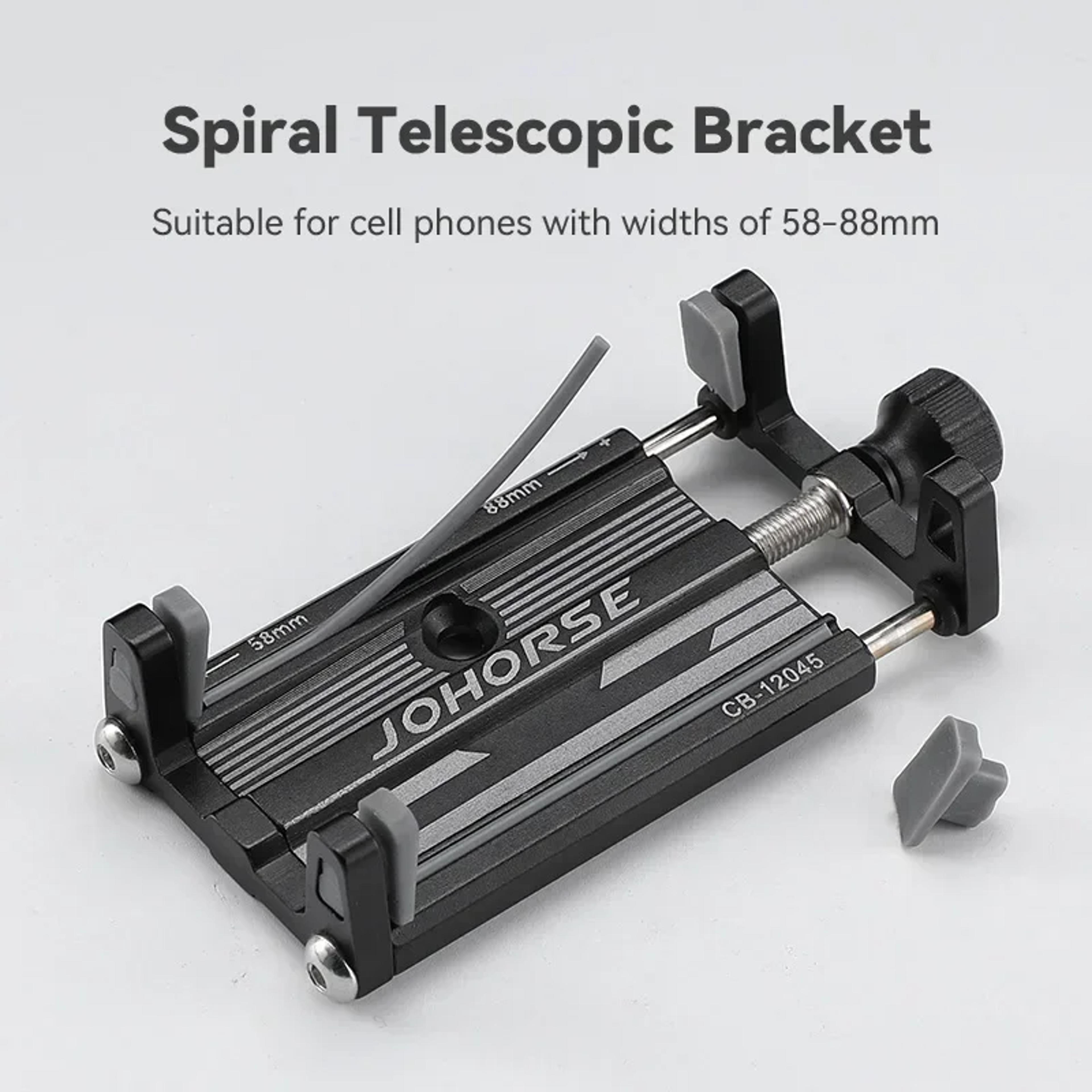 CNC Four Claws Bike Phone Holder Aluminum Alloy Motorcycle Phone Mount 4