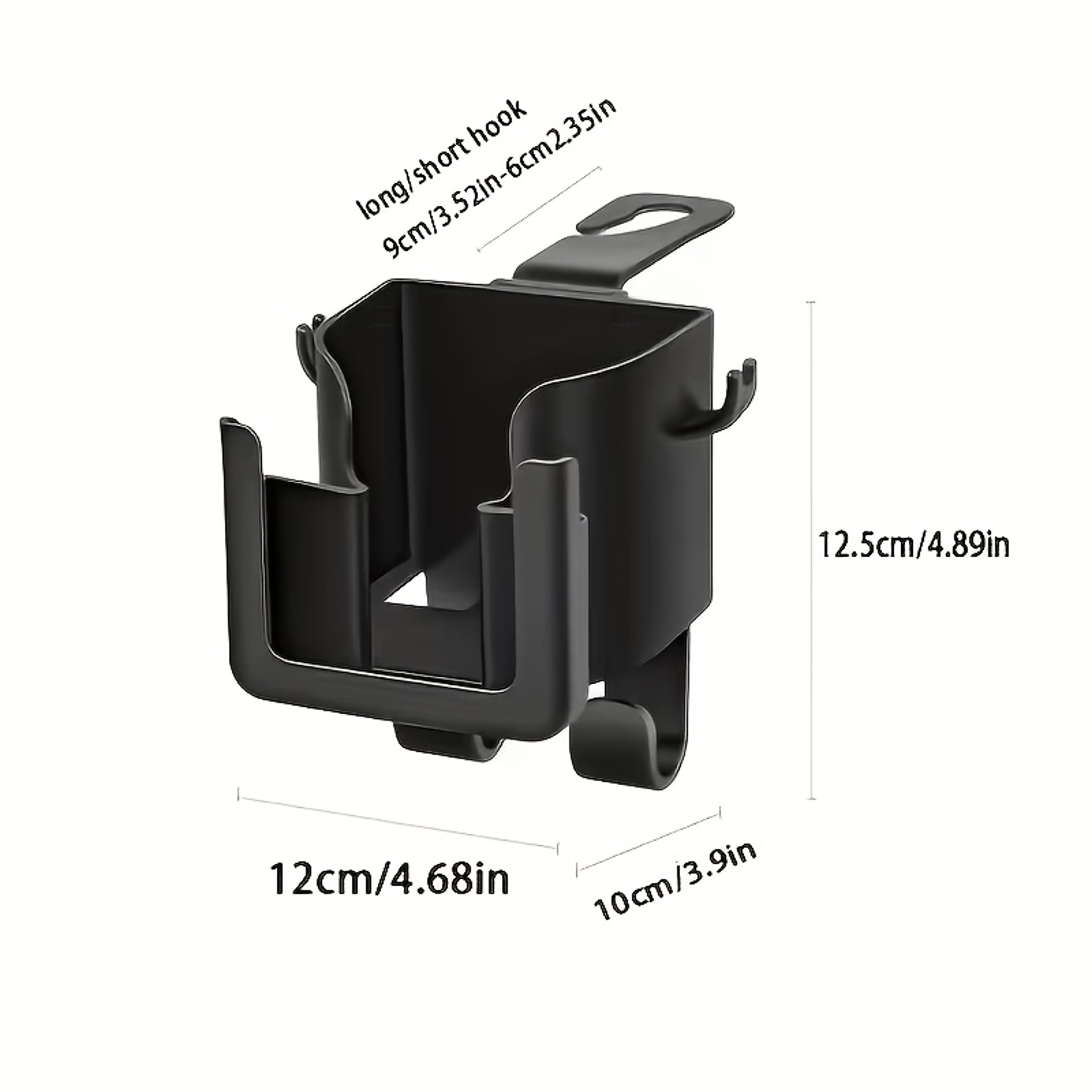 Car Rear Seat Cup Holder With Phone Holder And Garbage Bag Hook Car Organizer 5