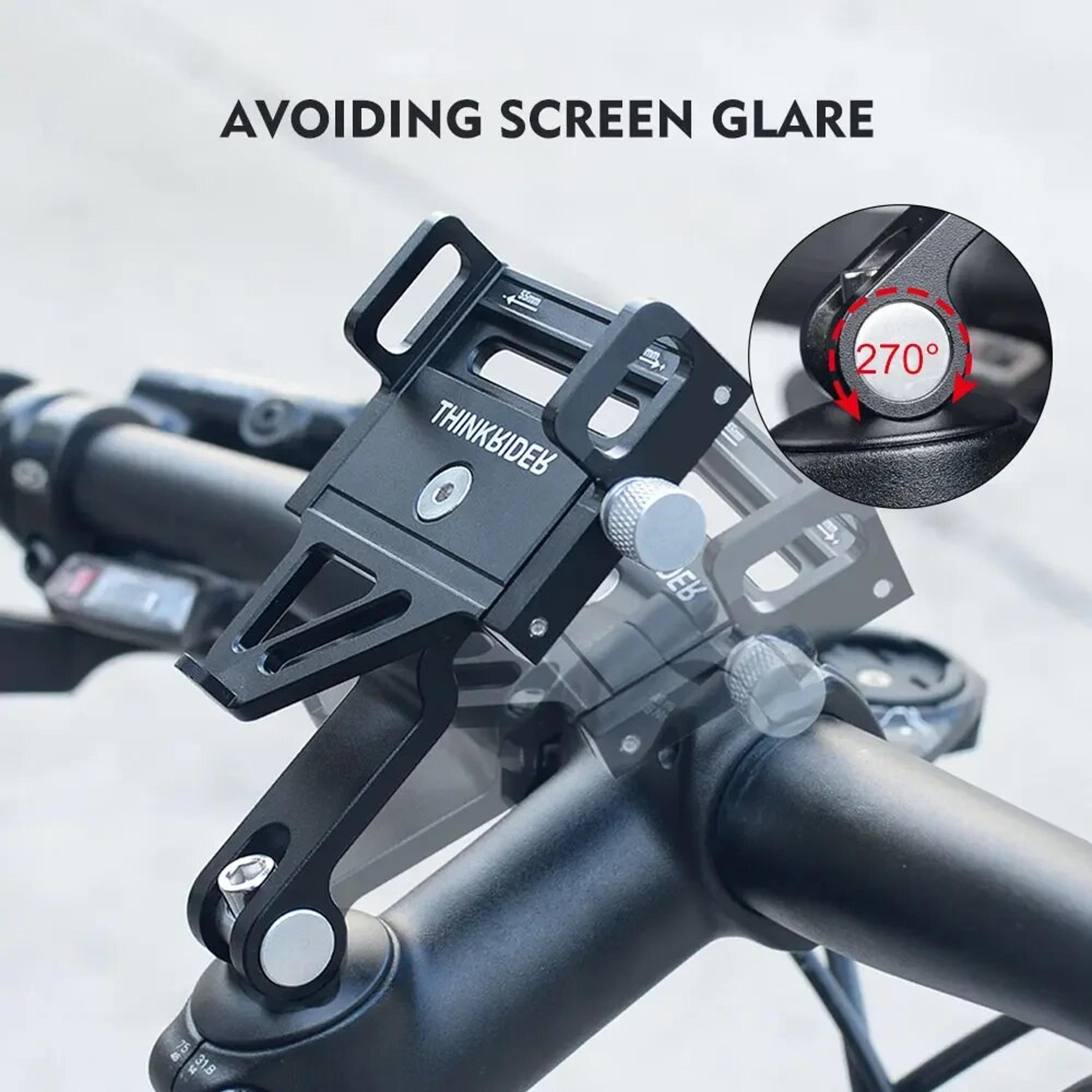Phone Mount Stand Adjustable Rotatable Bike Phone Holder 2