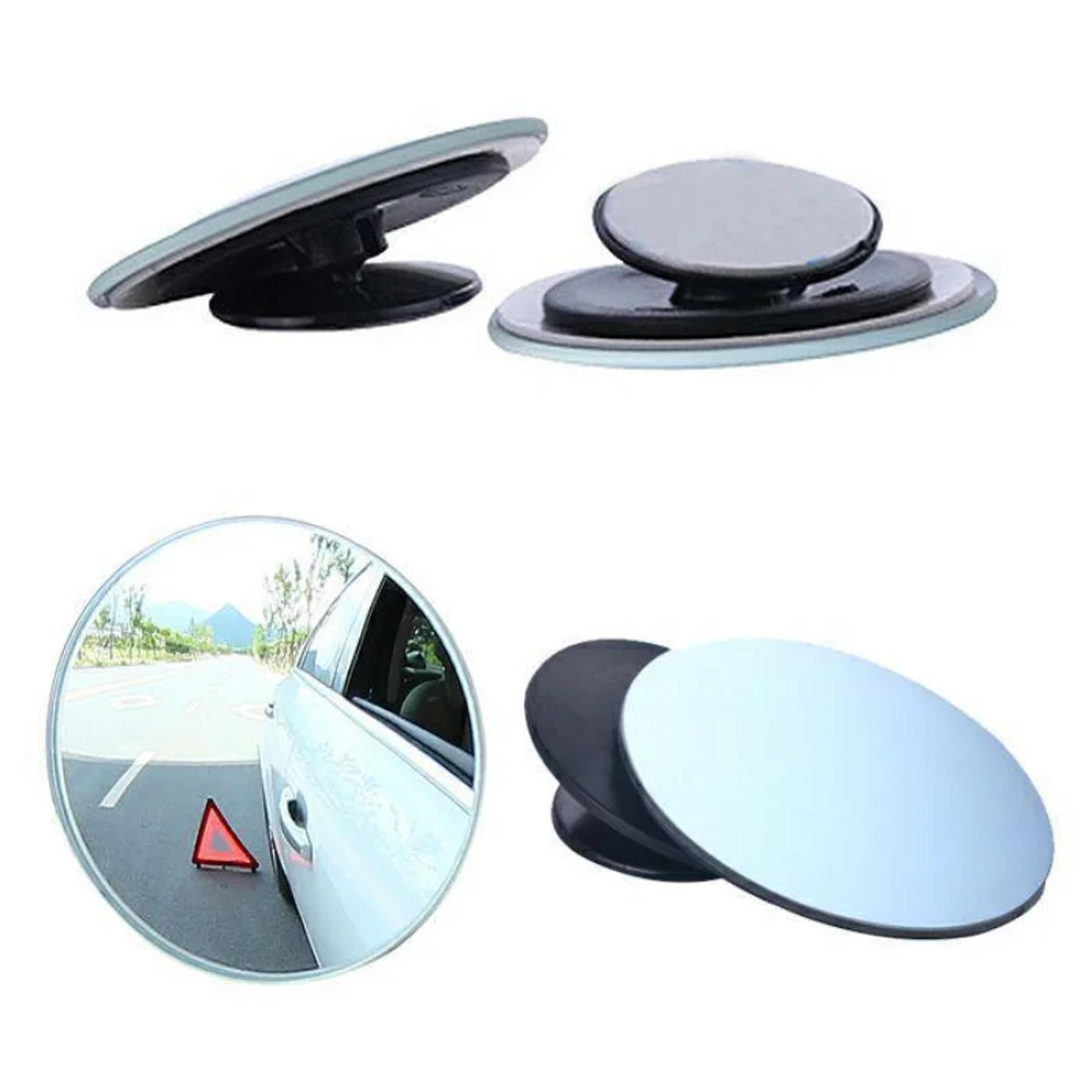 Adjustable Blind Spot Mirror For Cars Wide Angle Convex Rear View Mirror 2