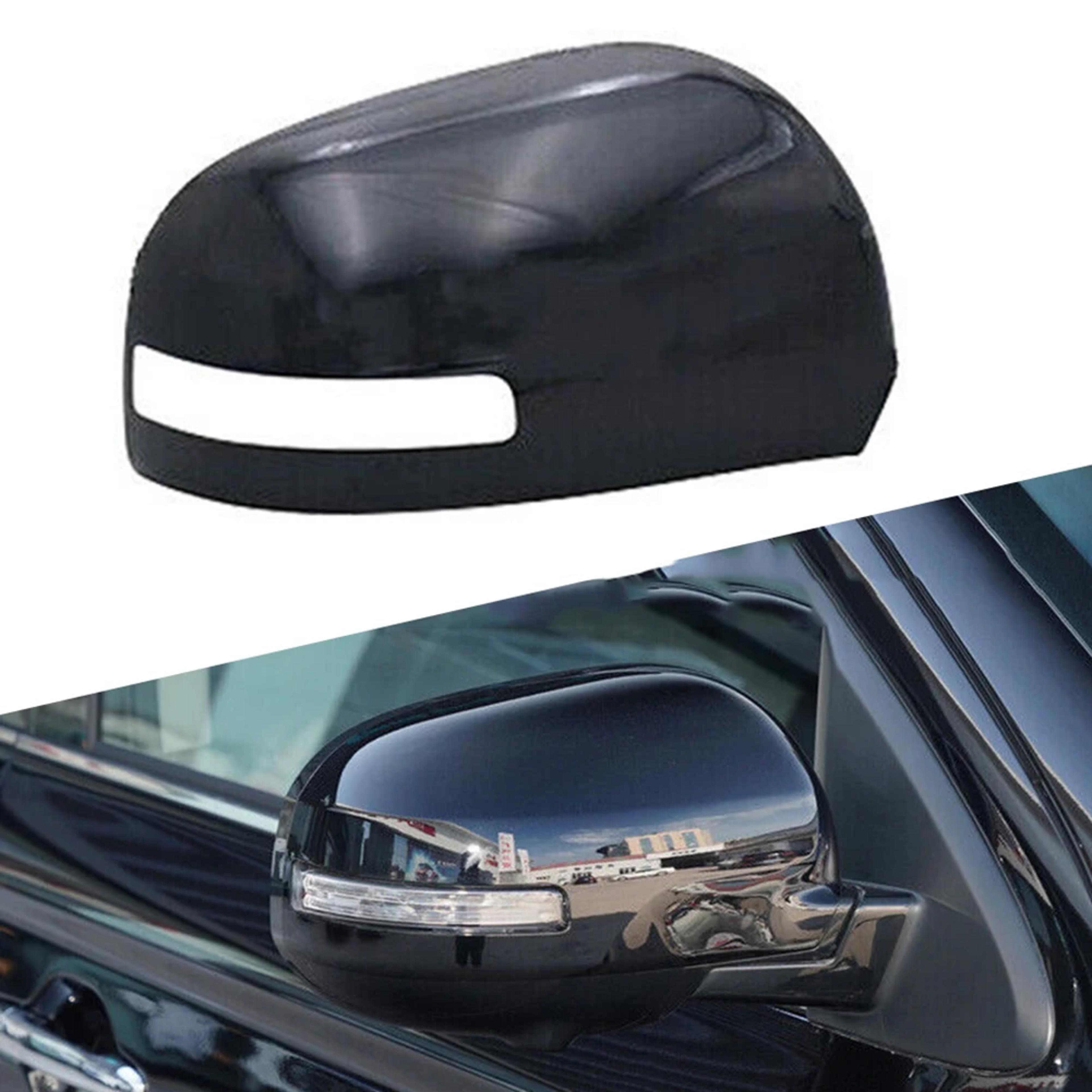 Rearview Mirror Cover Caps For ASX  Outlander Black Left  Right Pair 1