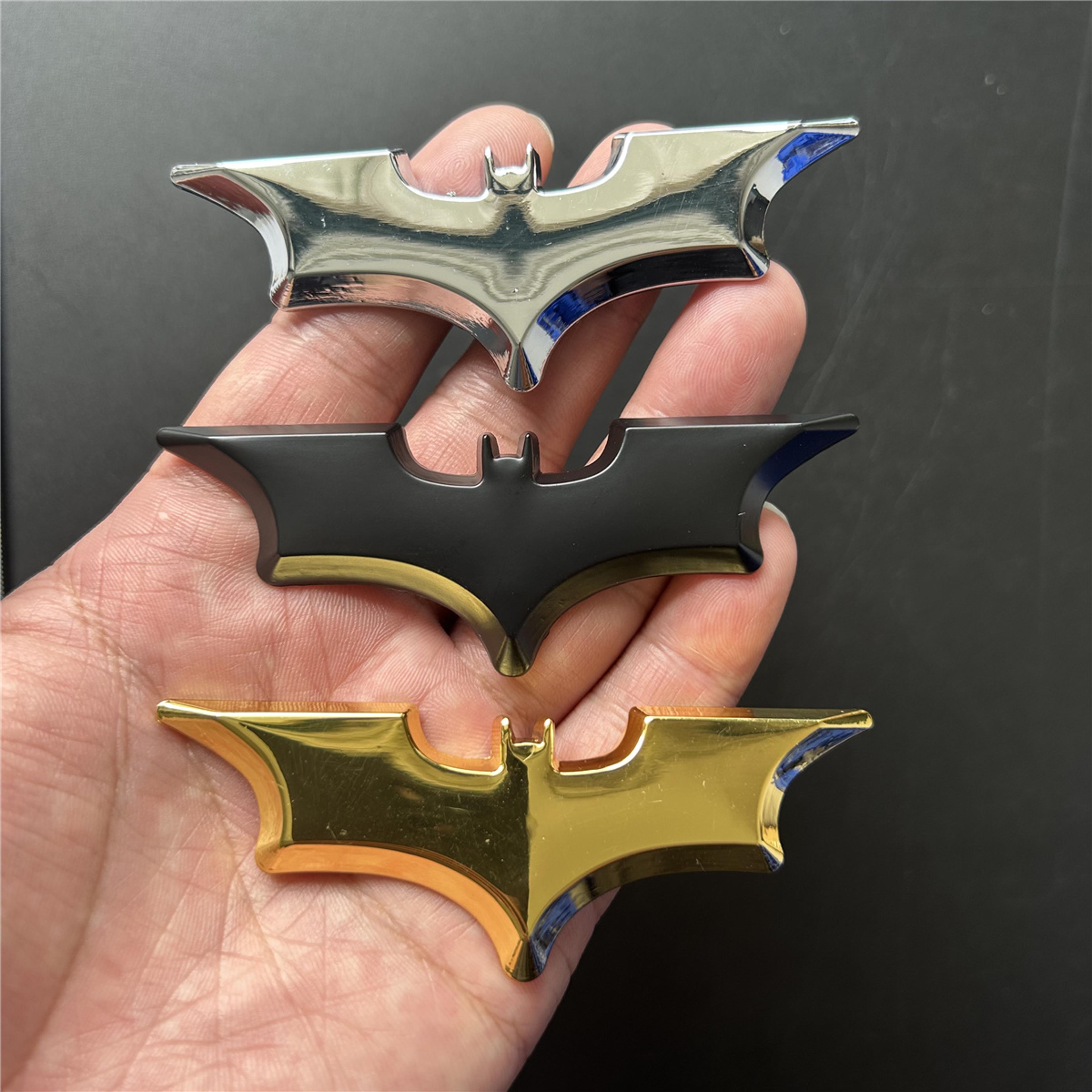 Metal Bat Car Emblem Sticker Cool Auto Badge Decal For Cars And Motorcycles 4