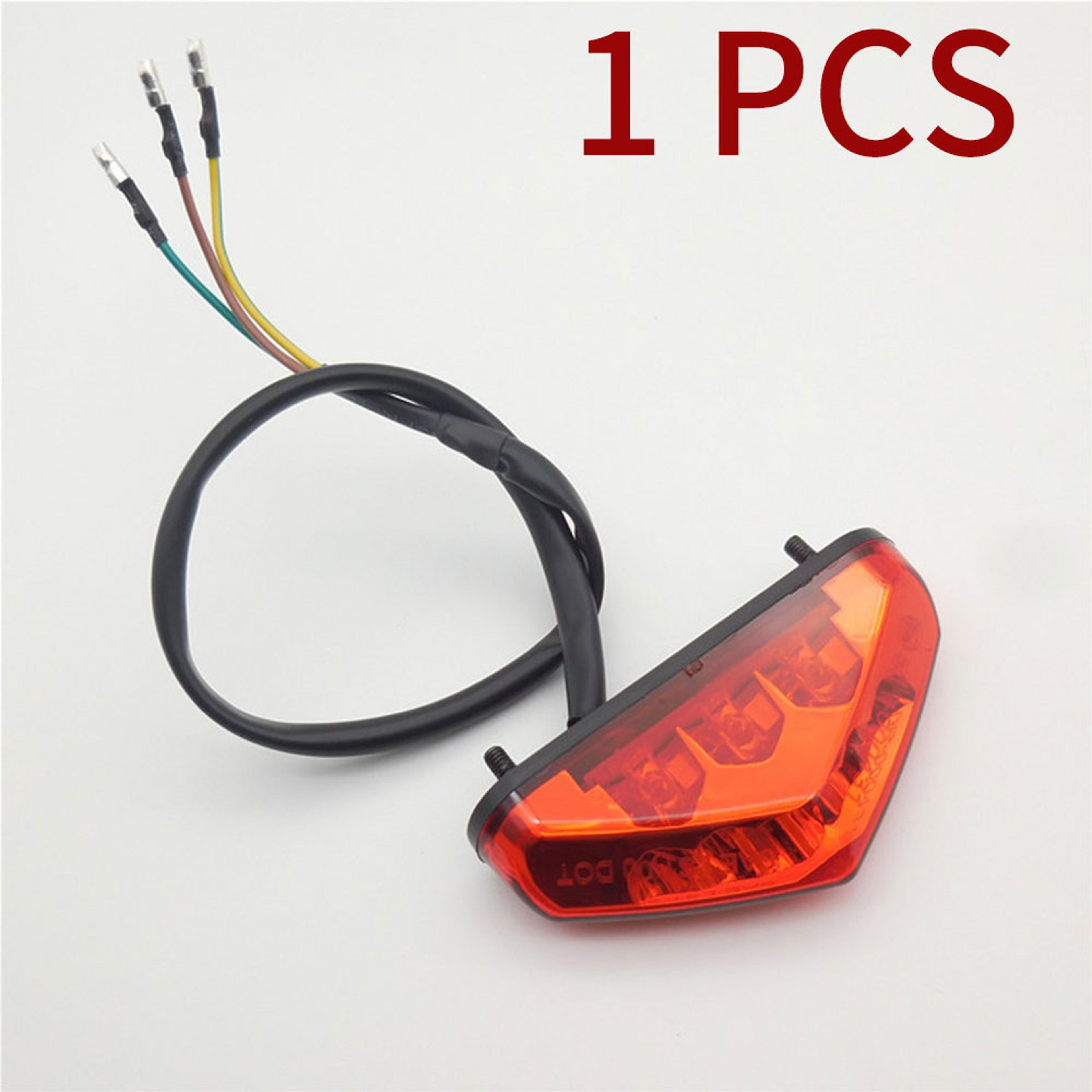 Mini Motorcycle LED Tail Light Rear Brake Lamp For ATV Dirt Bike Scooter 6