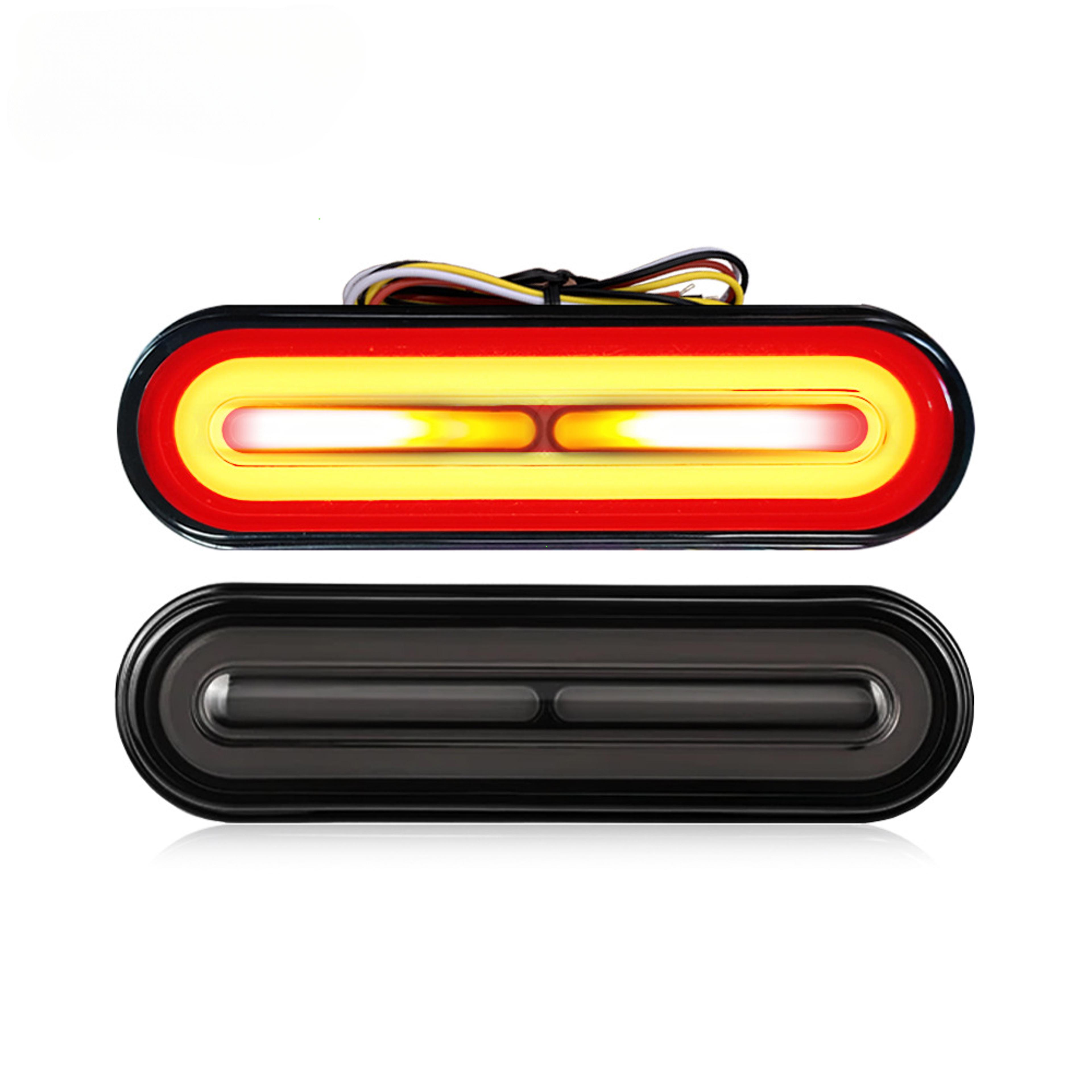 LED Motorcycle Tail Light With Sequential Turn Signals And Brake Light For Cafe Racer Bobber Bikes 0