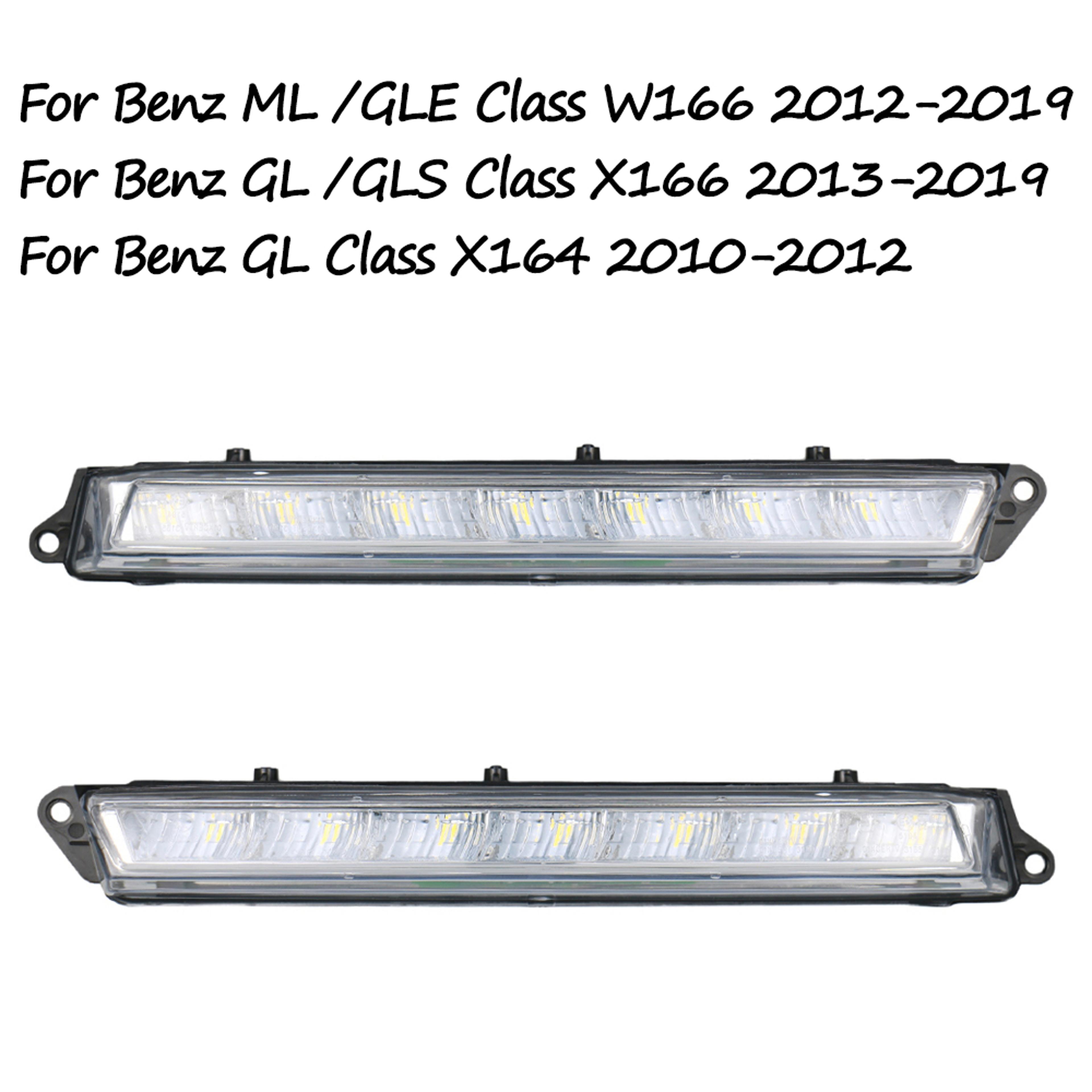 LED Daytime Running Lights Front Bumper Fog Light 3