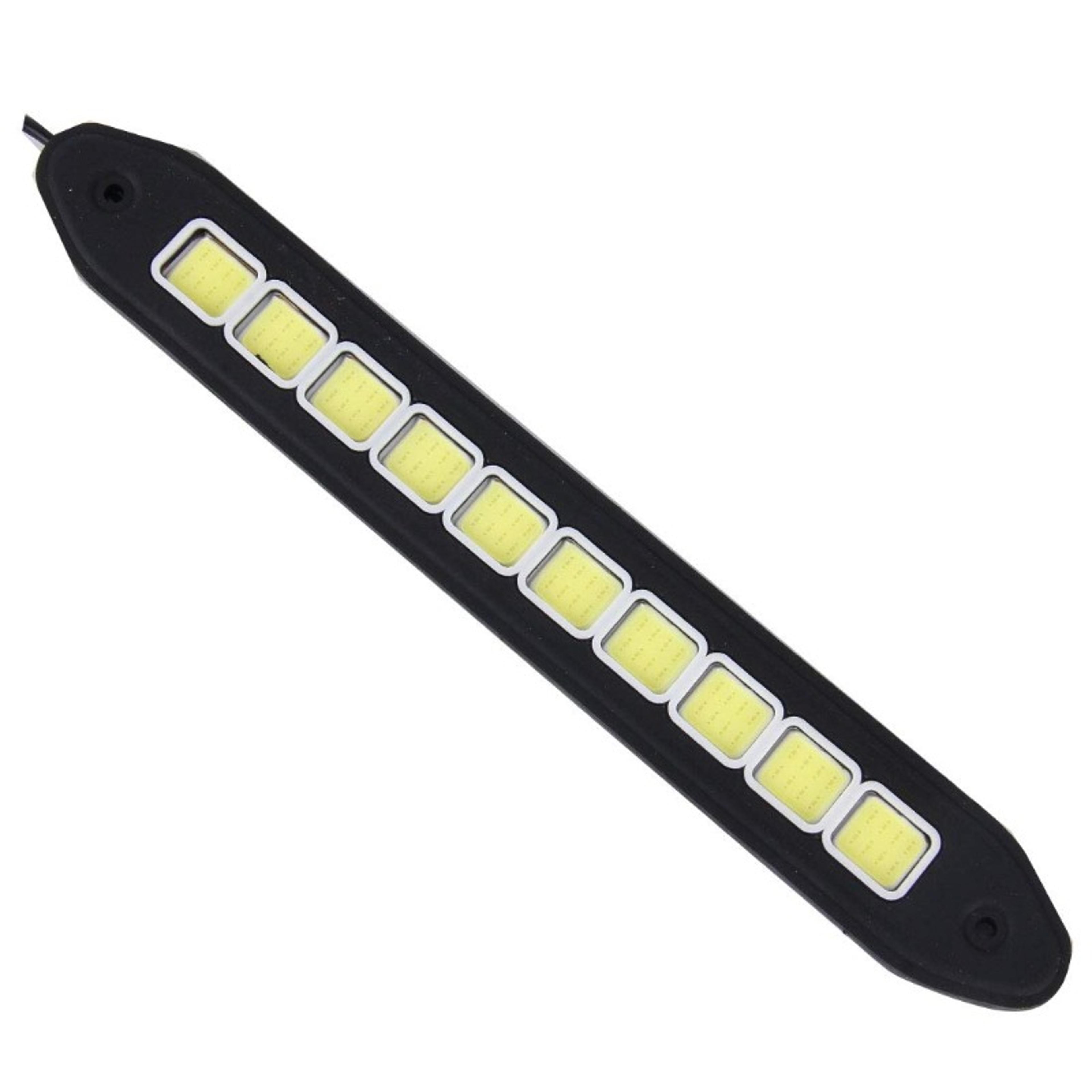 Flexible Silicone LED Daytime Running Light Waterproof Car DRL Strip For Auto Exterior Styling 1