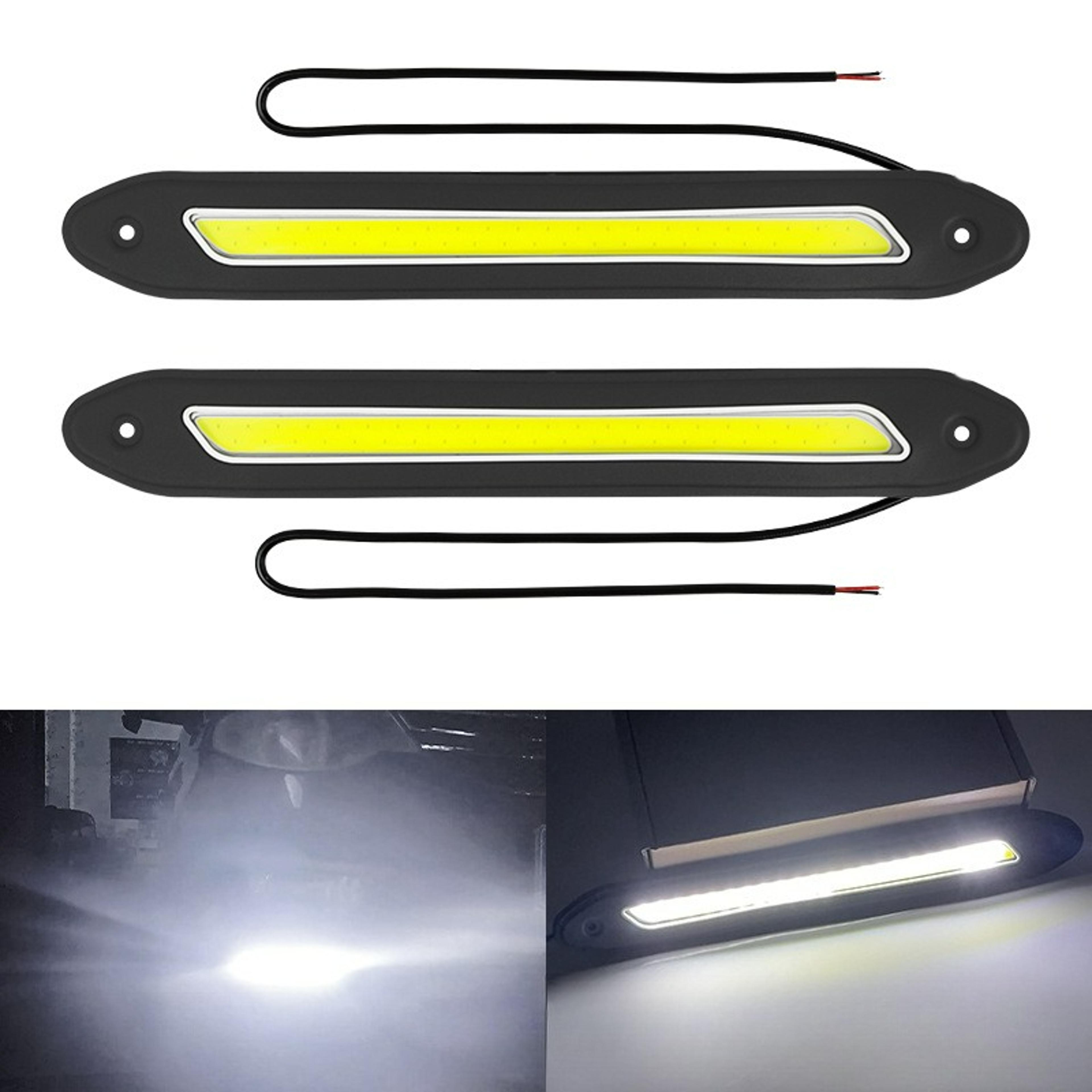Flexible Silicone LED Daytime Running Light Waterproof Car DRL Strip For Auto Exterior Styling 8