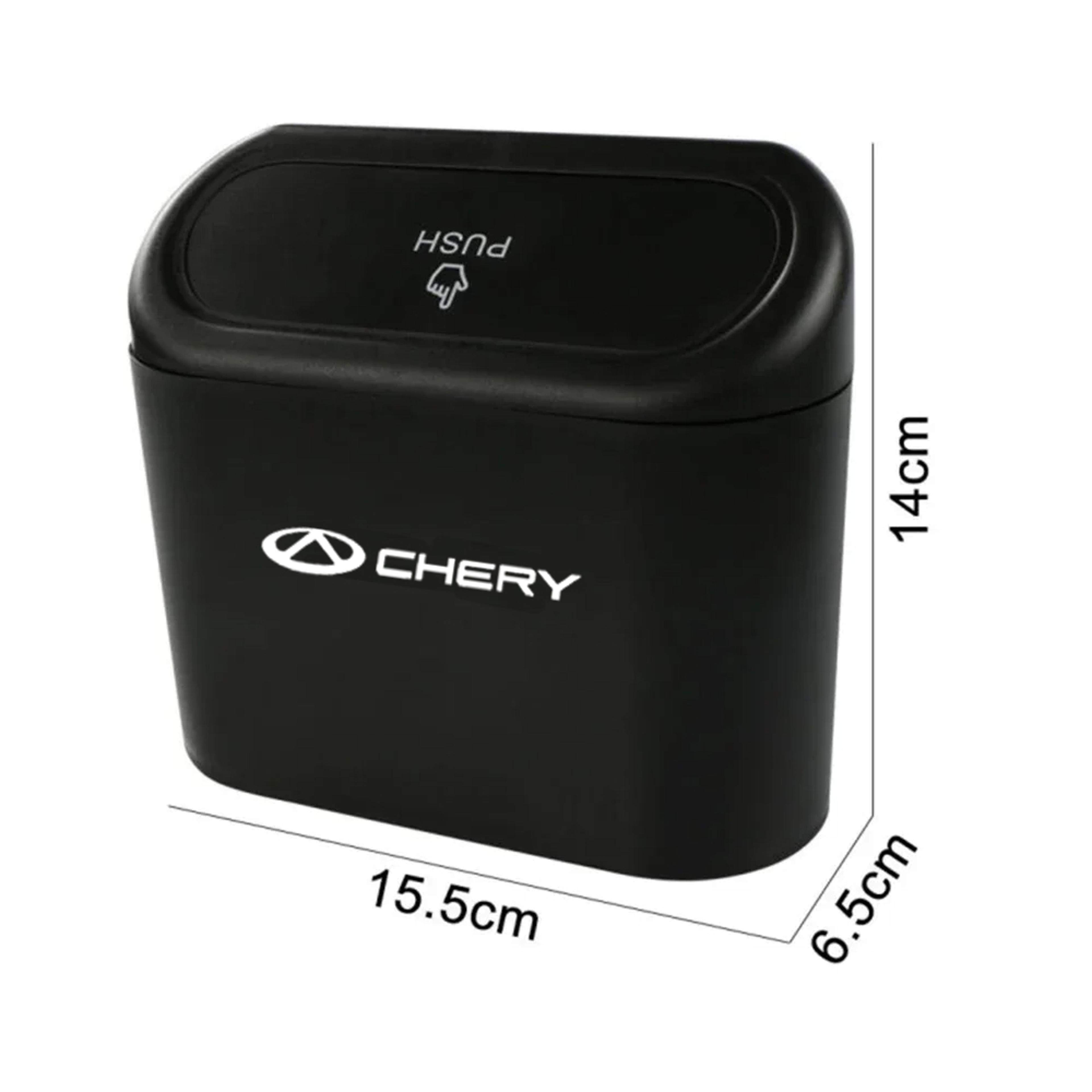 Chery Hanging Car Trash Bin And Compact Interior Storage Box 5