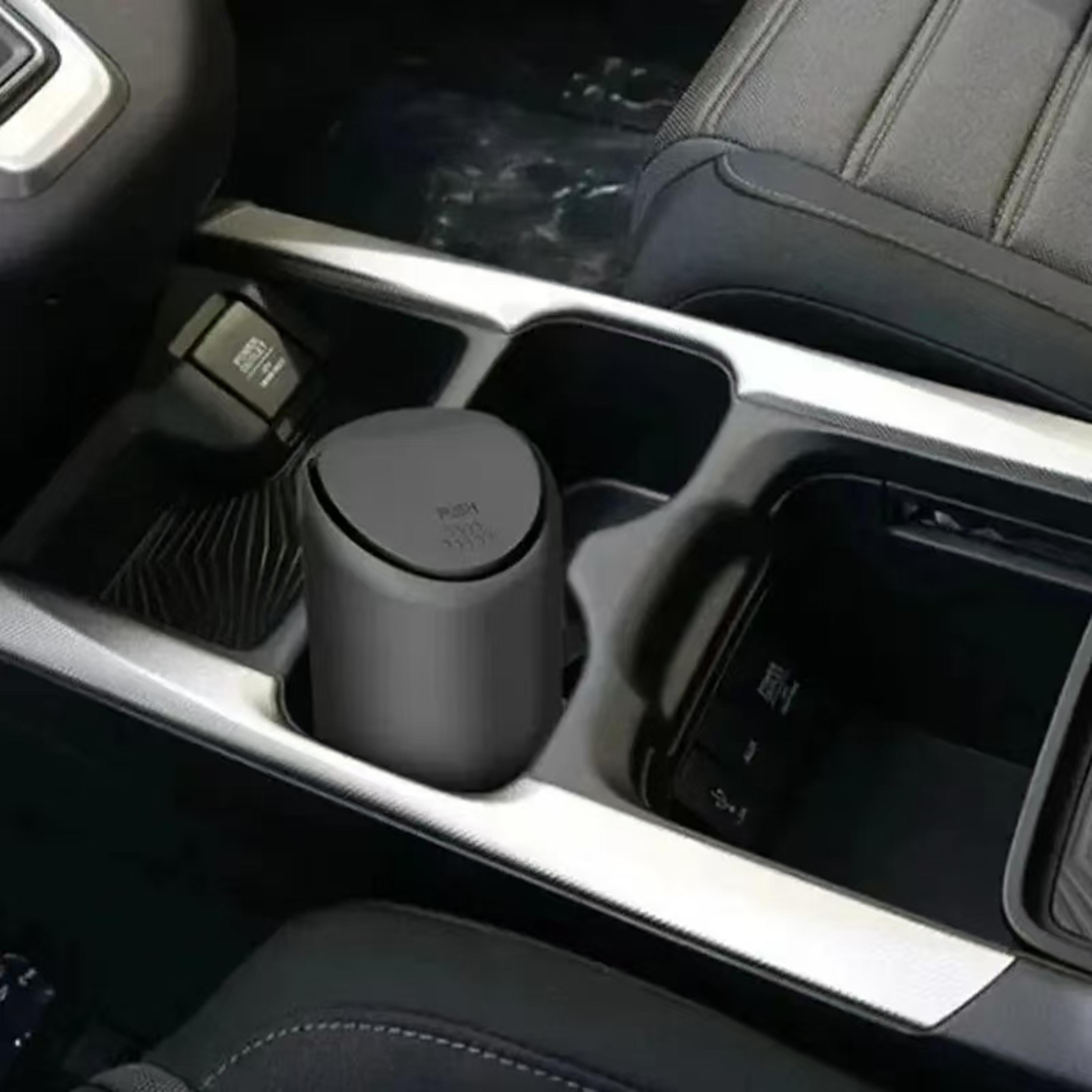 Compact Silicone Car Trash Can And Auto Organizer 4