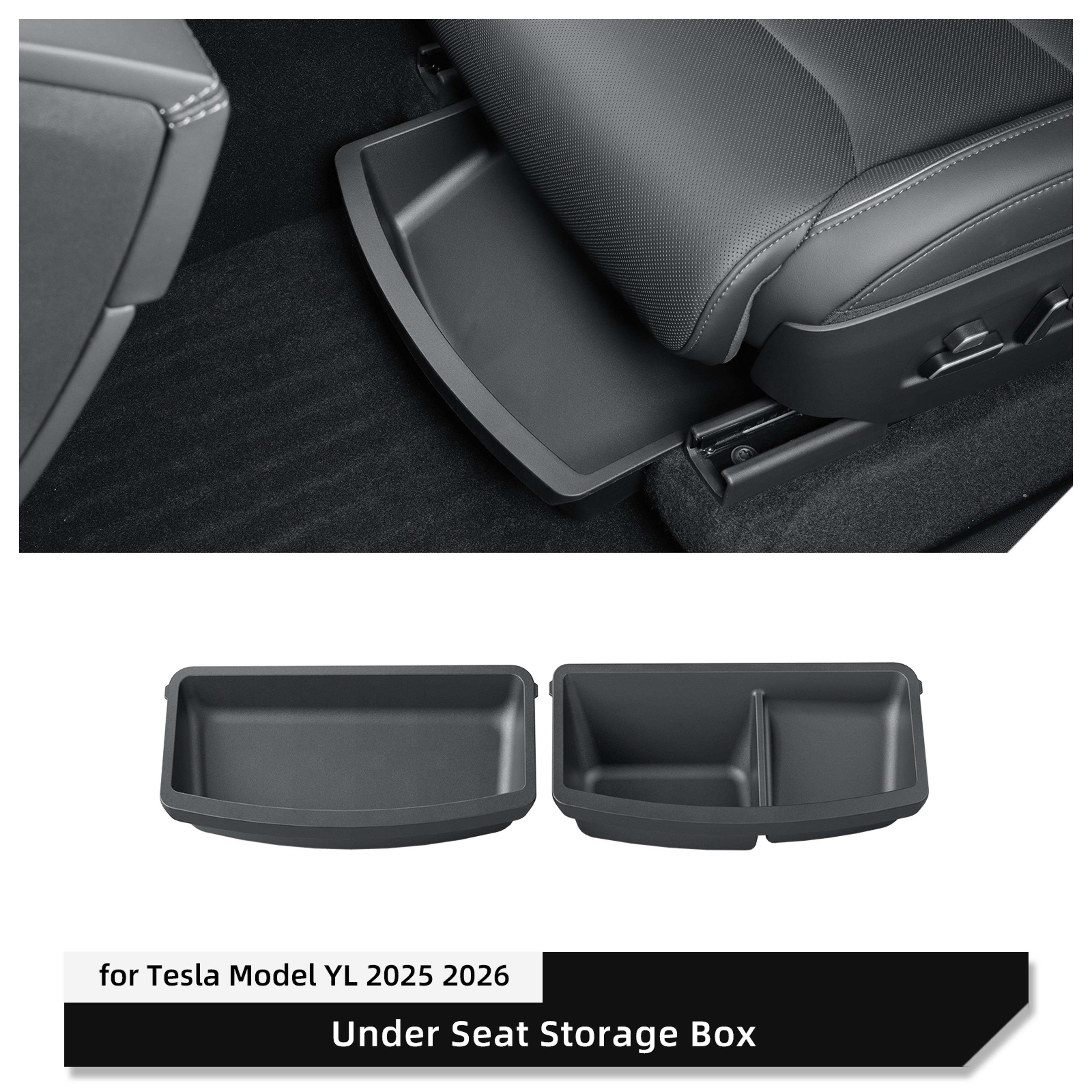TPE Under Seat Storage Drawer Car Interior Organizer 6