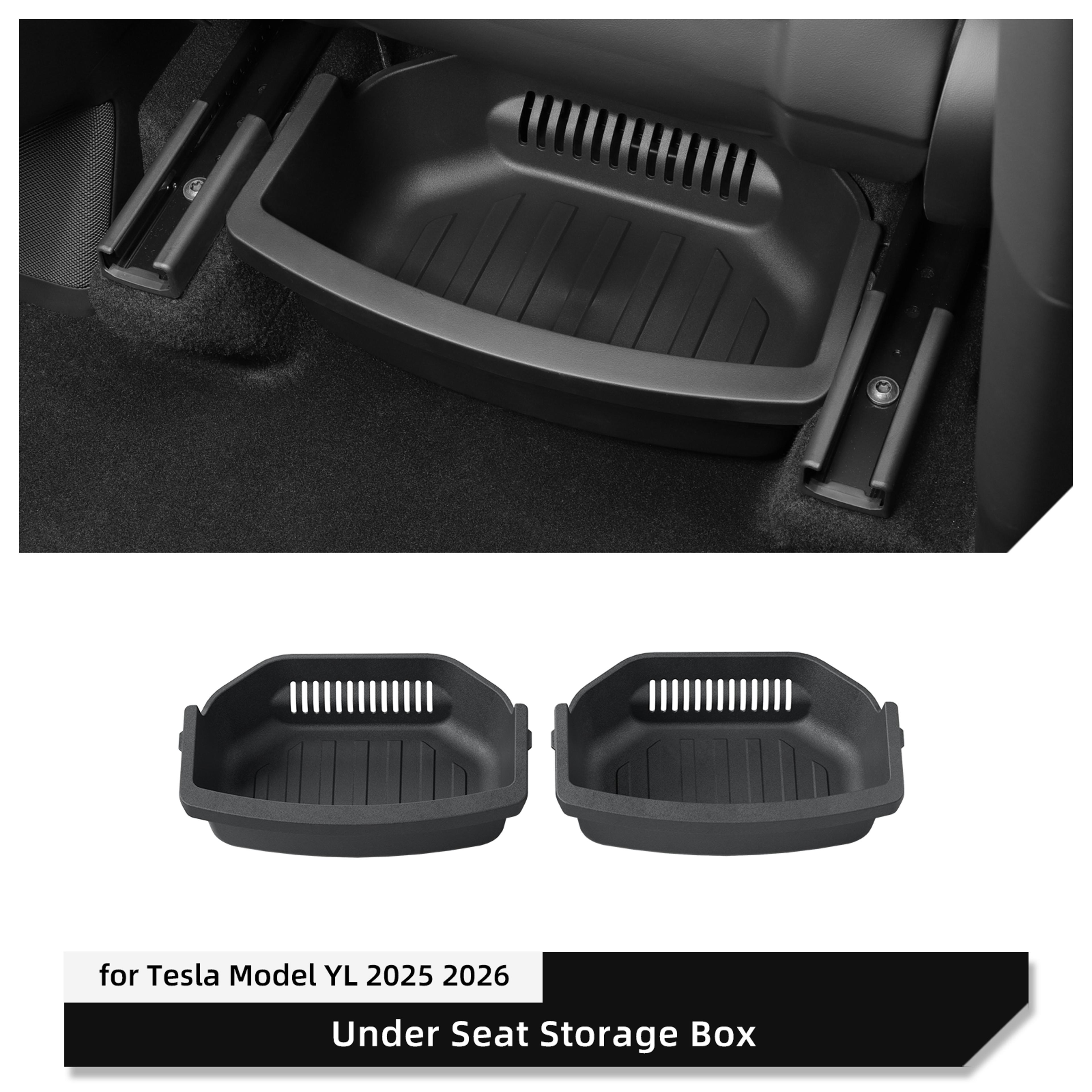 TPE Under Seat Storage Drawer Car Interior Organizer 7