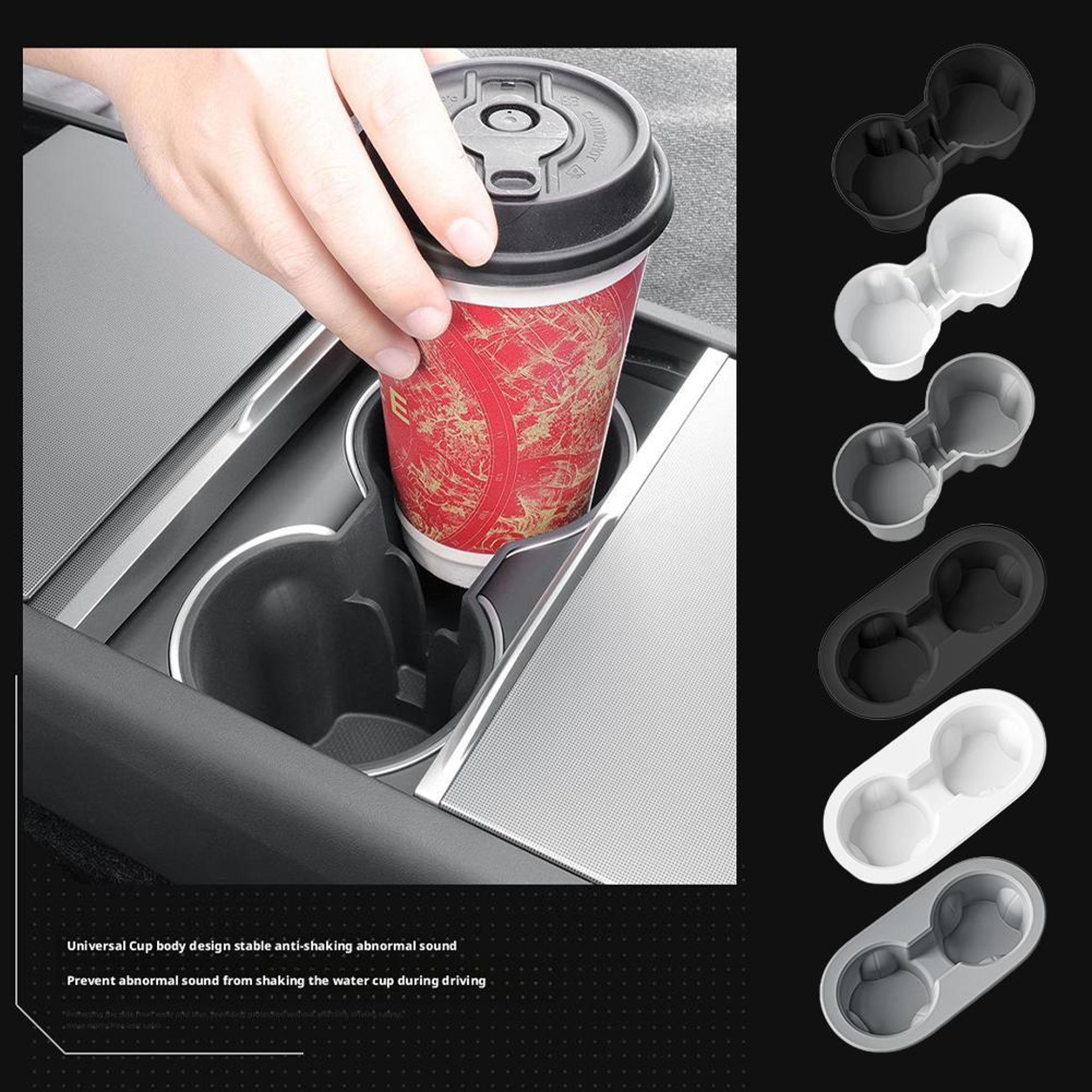 Tesla Model Y Juniper Cup Holder And Center Console Organizer 2