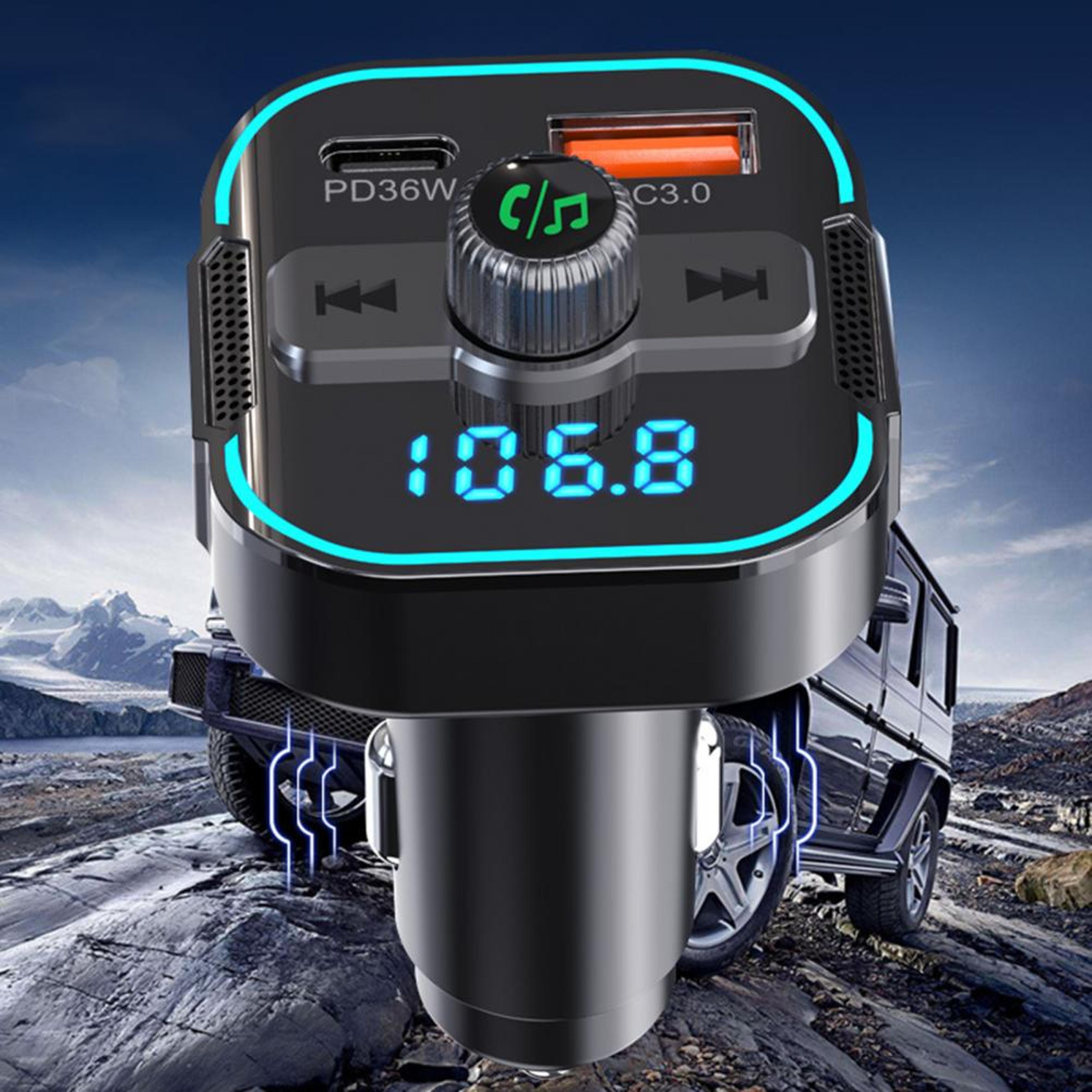 Product Name DriveSync Bluetooth FM Transmitter And Dual Port Fast Car Charger 1