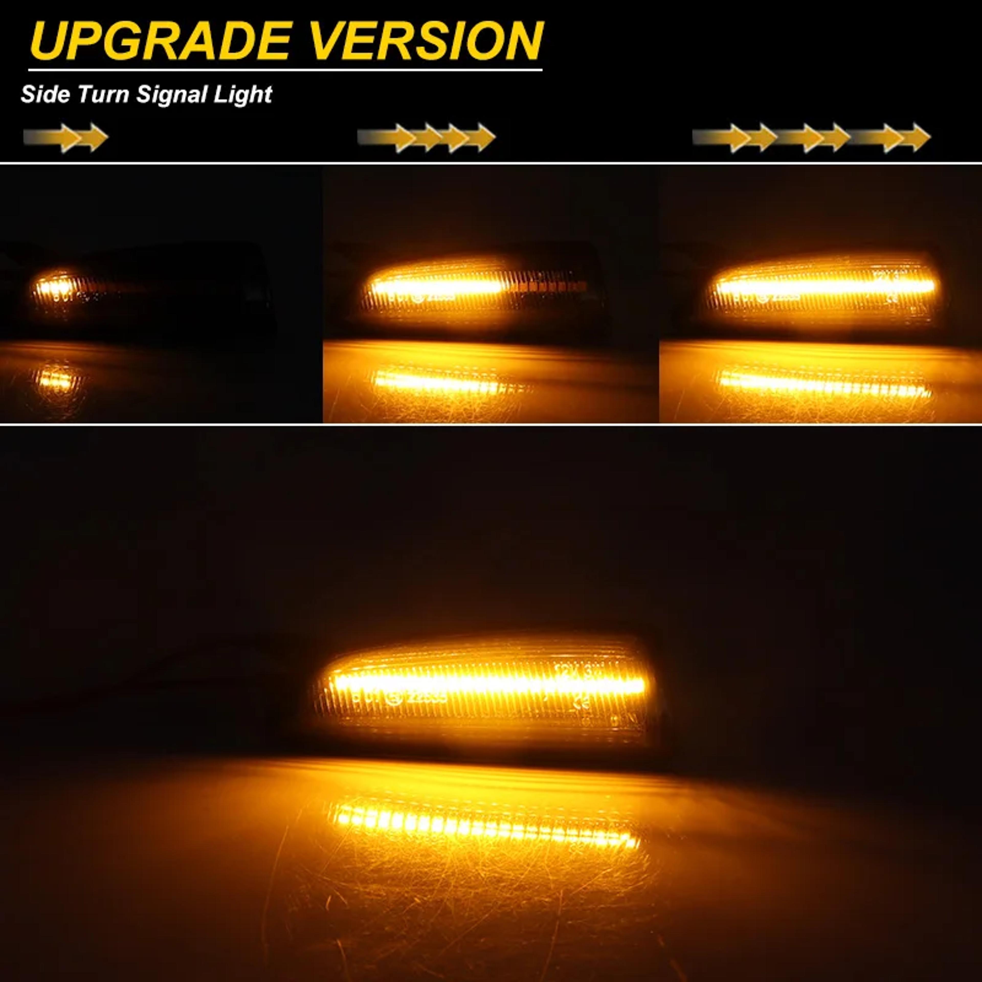 Dynamic LED Side Marker Lights For Opel Vauxhall Astra J K Insignia B And Zafira C 4