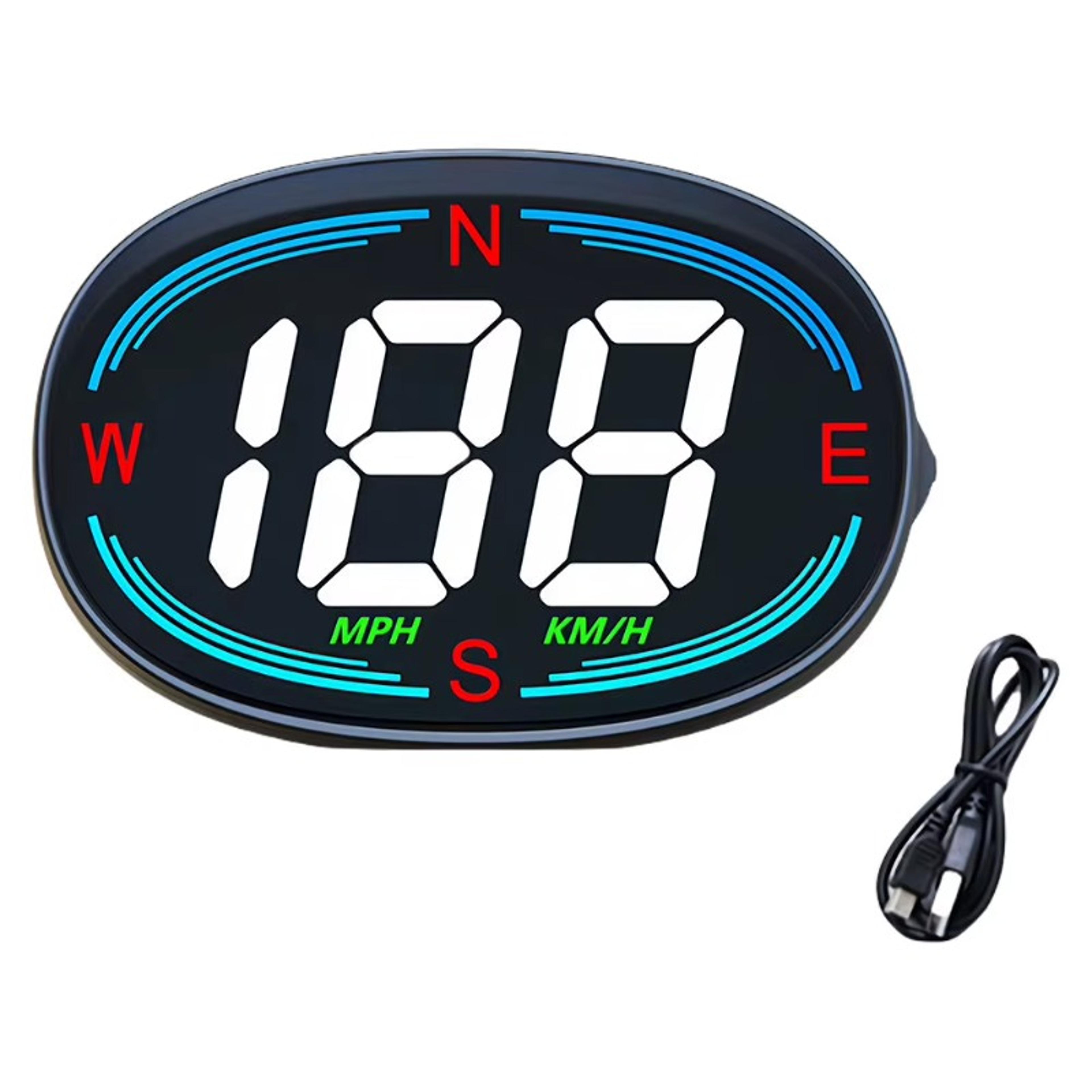 Car HUD Digital Speedometer With MPH KMH Display 2
