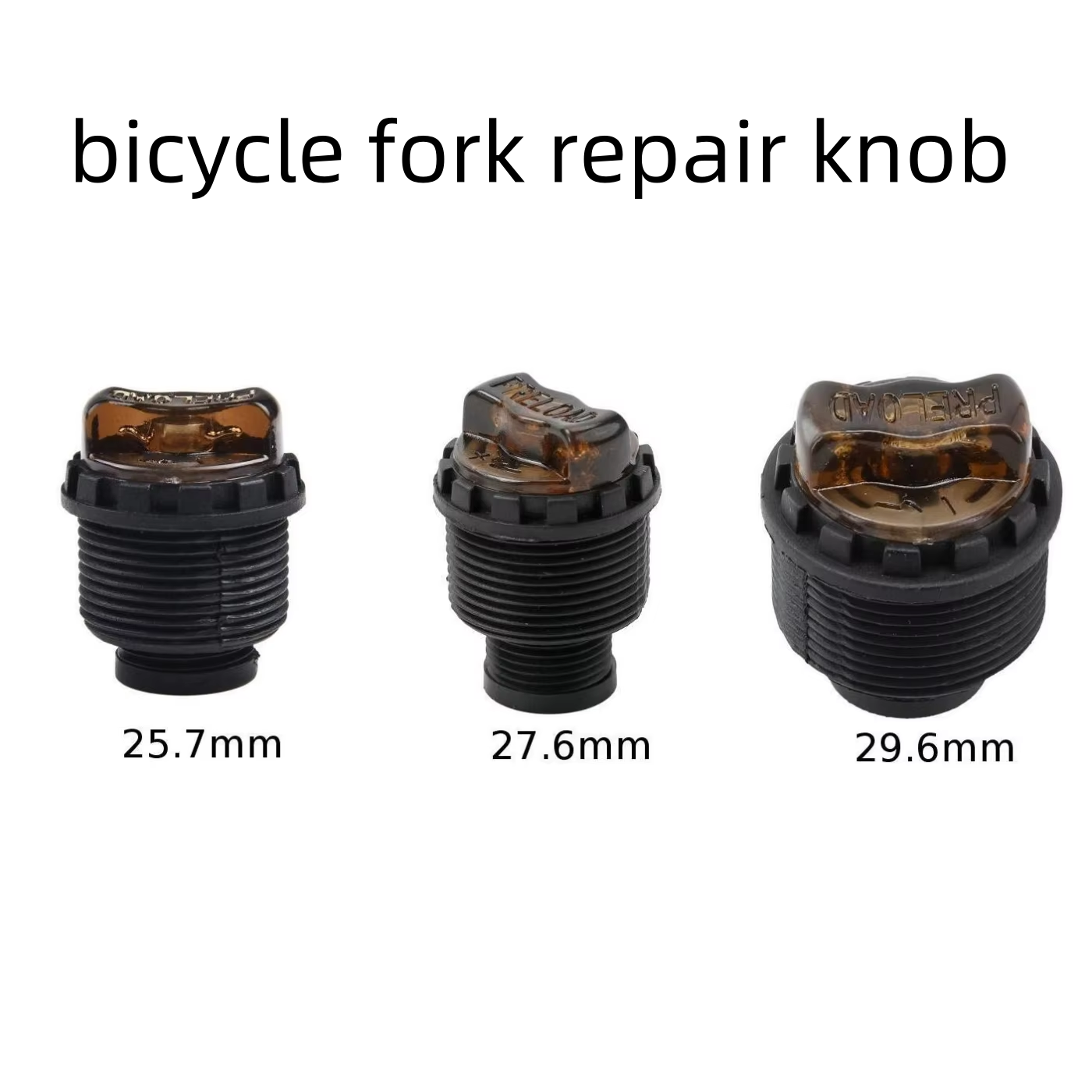 Adjustable Bicycle Fork Preload Knob And Suspension Repair Cap 1