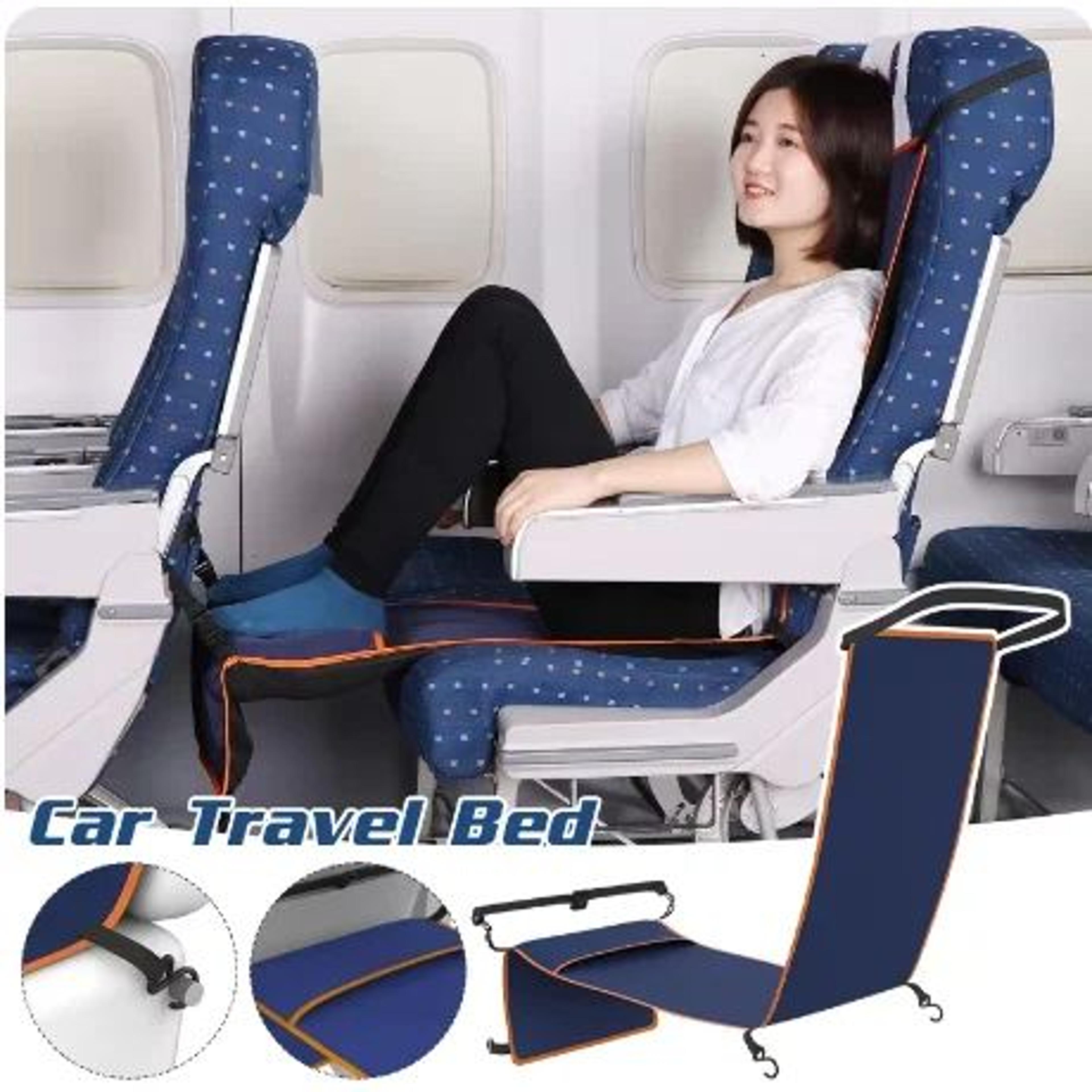 Travel Footrest Hammock For Adult Kids Multifunctional Airplane Foot Hanger Baby Sleeping Bed For P
