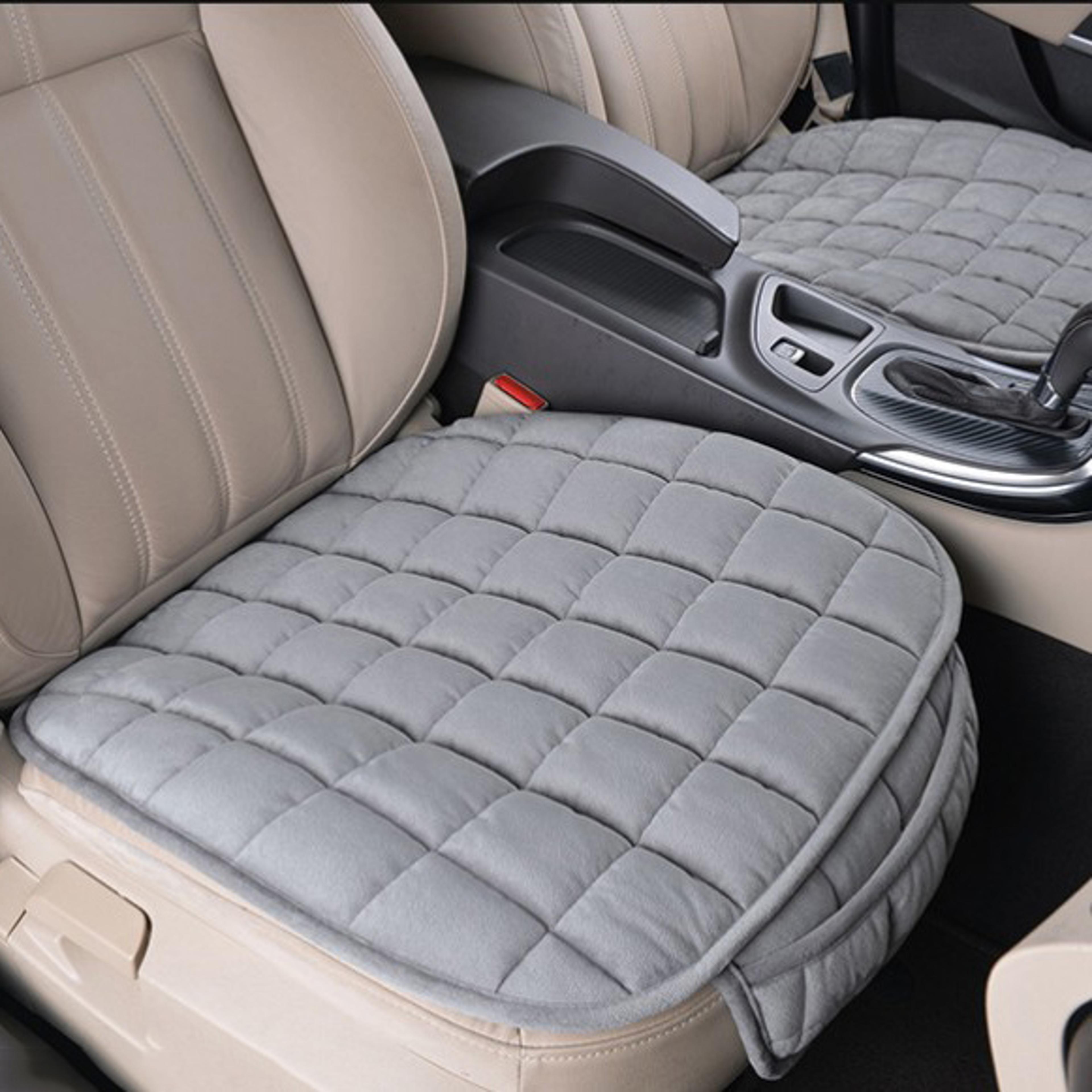 Universal Car Seat Protector Winter Warm Breathable Pad Antislip Seat Cover For Front Chairs 5