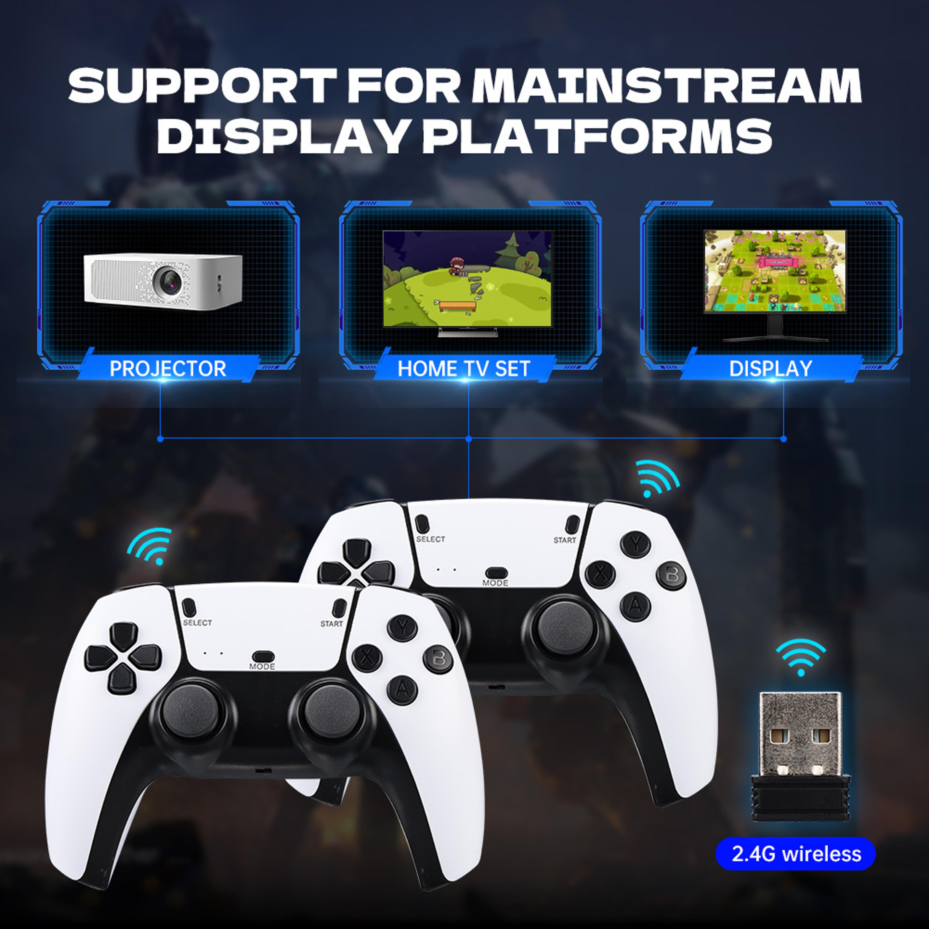Retro Handheld 4K Game Stick Mini Video Games Consoles With HD Video Game Stick 24G Wireless Contro