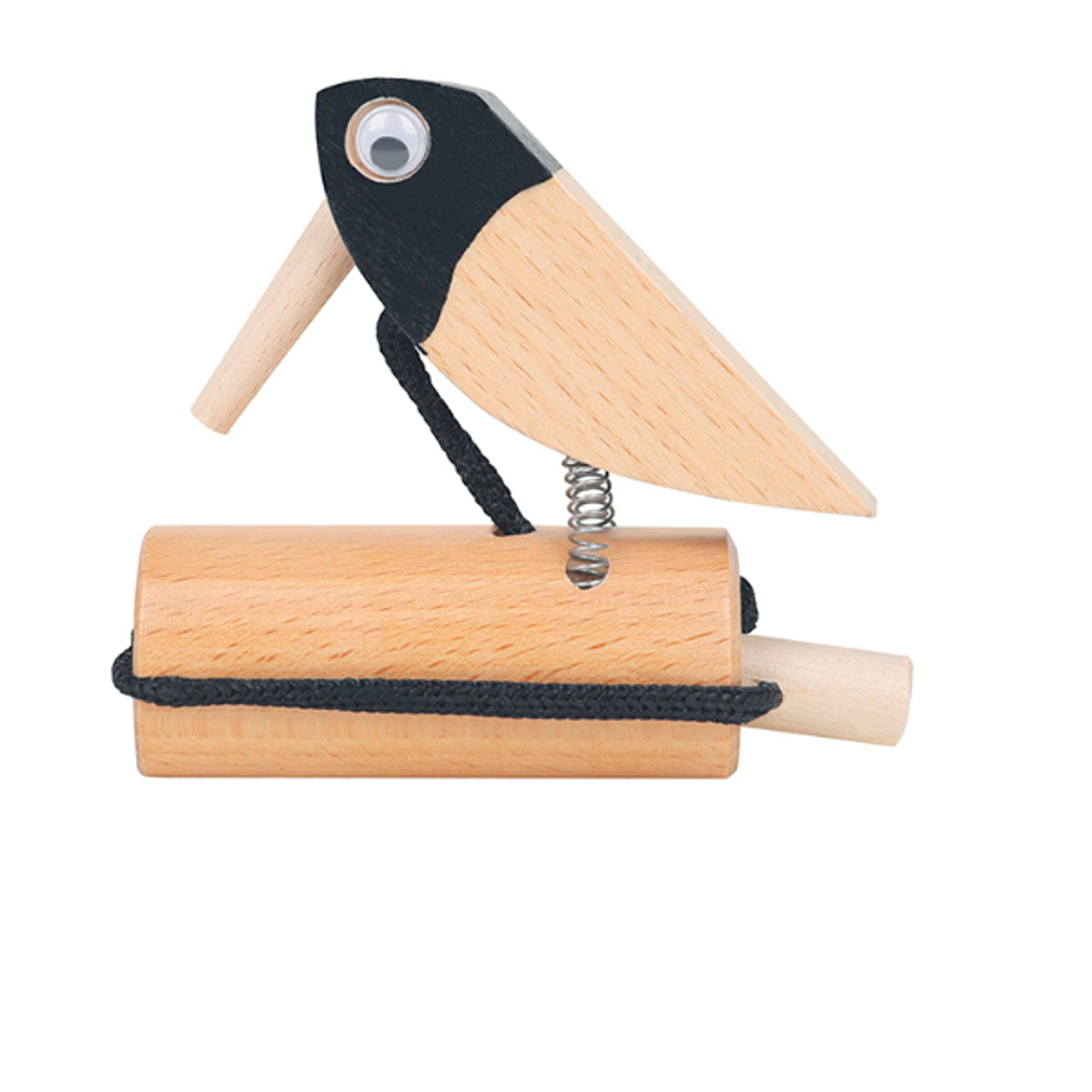 Childhood Education Sound Effect Musical Instrument Woodpecker Baby Toy Gift