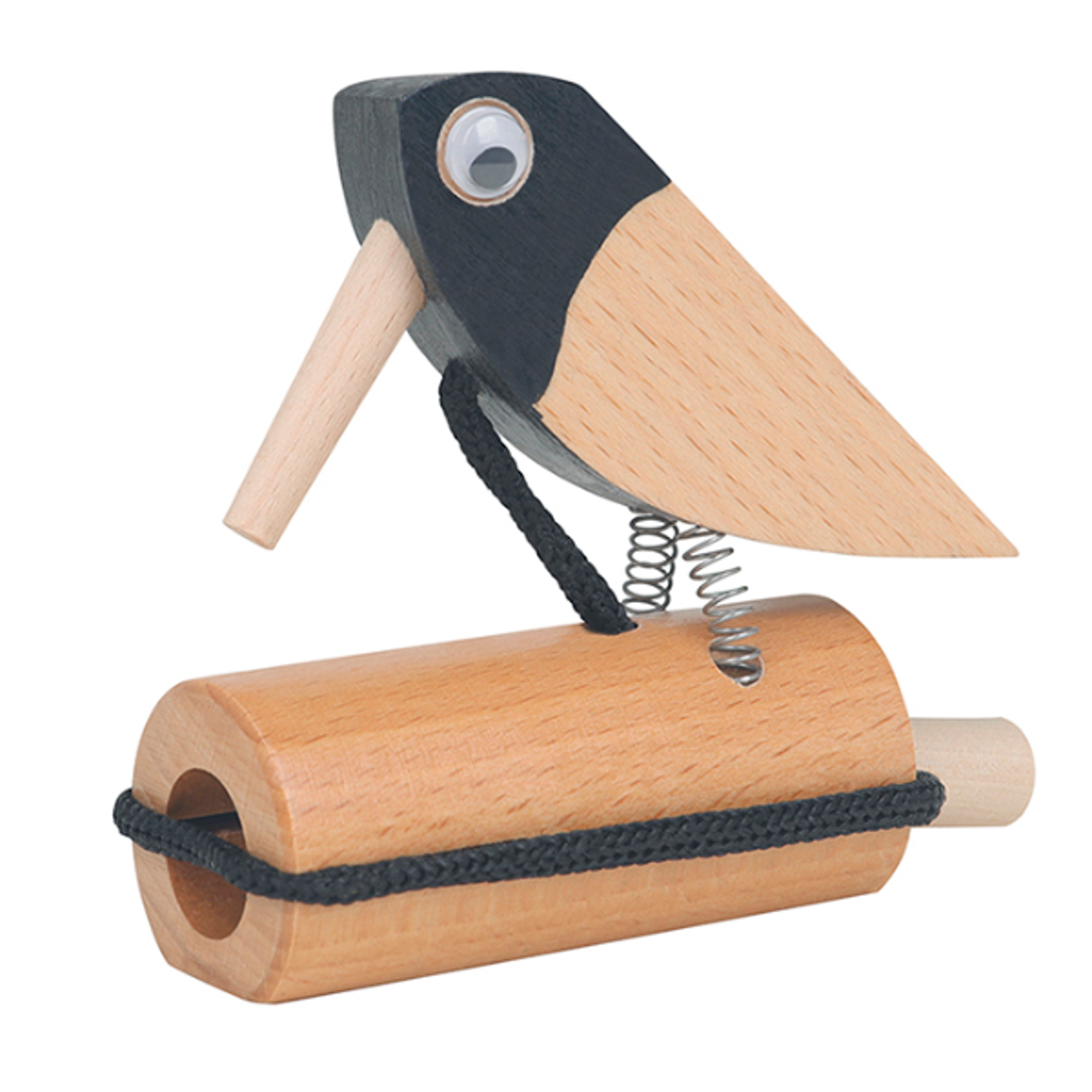 Childhood Education Sound Effect Musical Instrument Woodpecker Baby Toy Gift