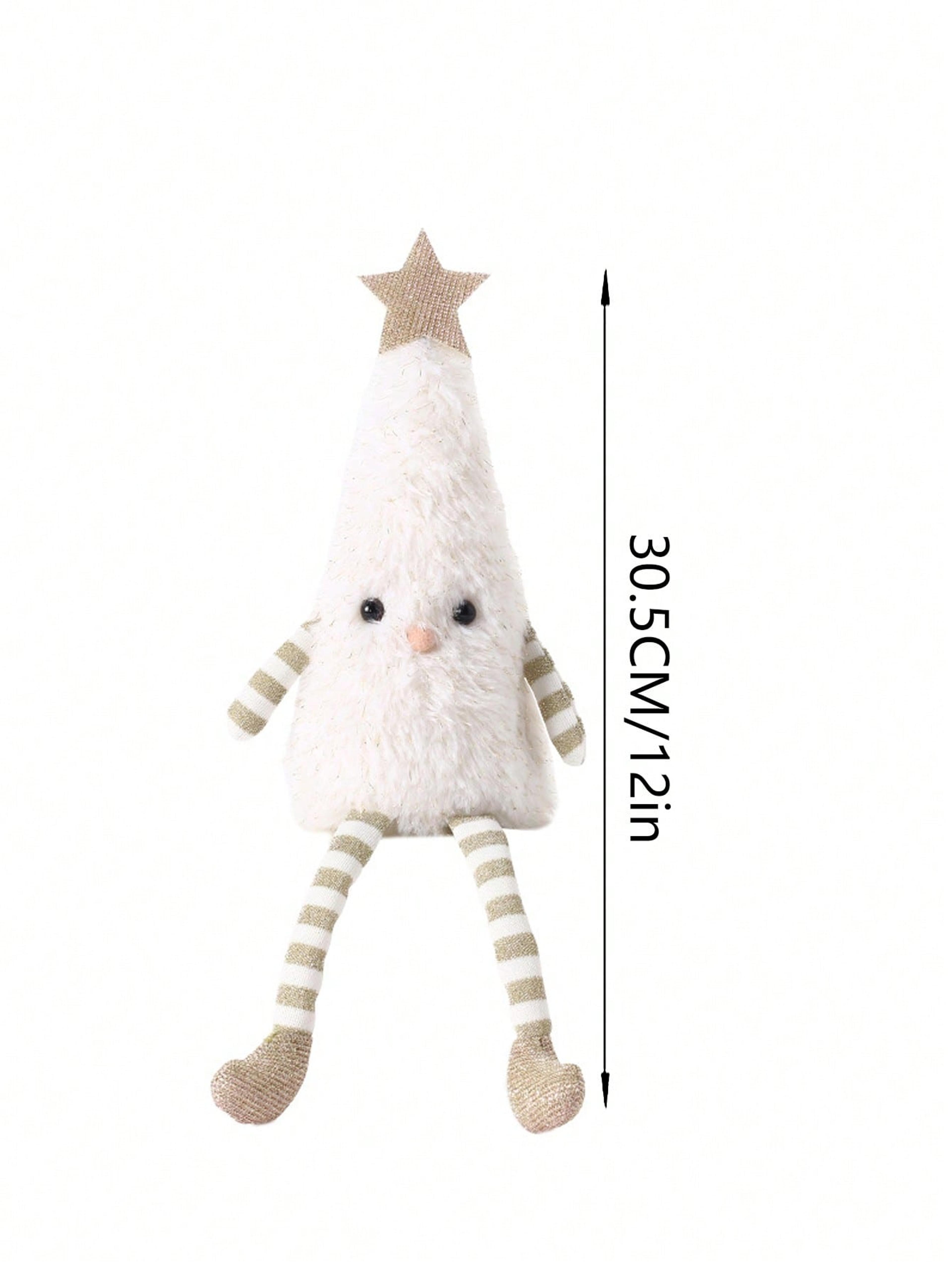 Christmas Decorations Cute Plush Christmas Tree Doll Party Gifts  Couple Gift Ornaments 5