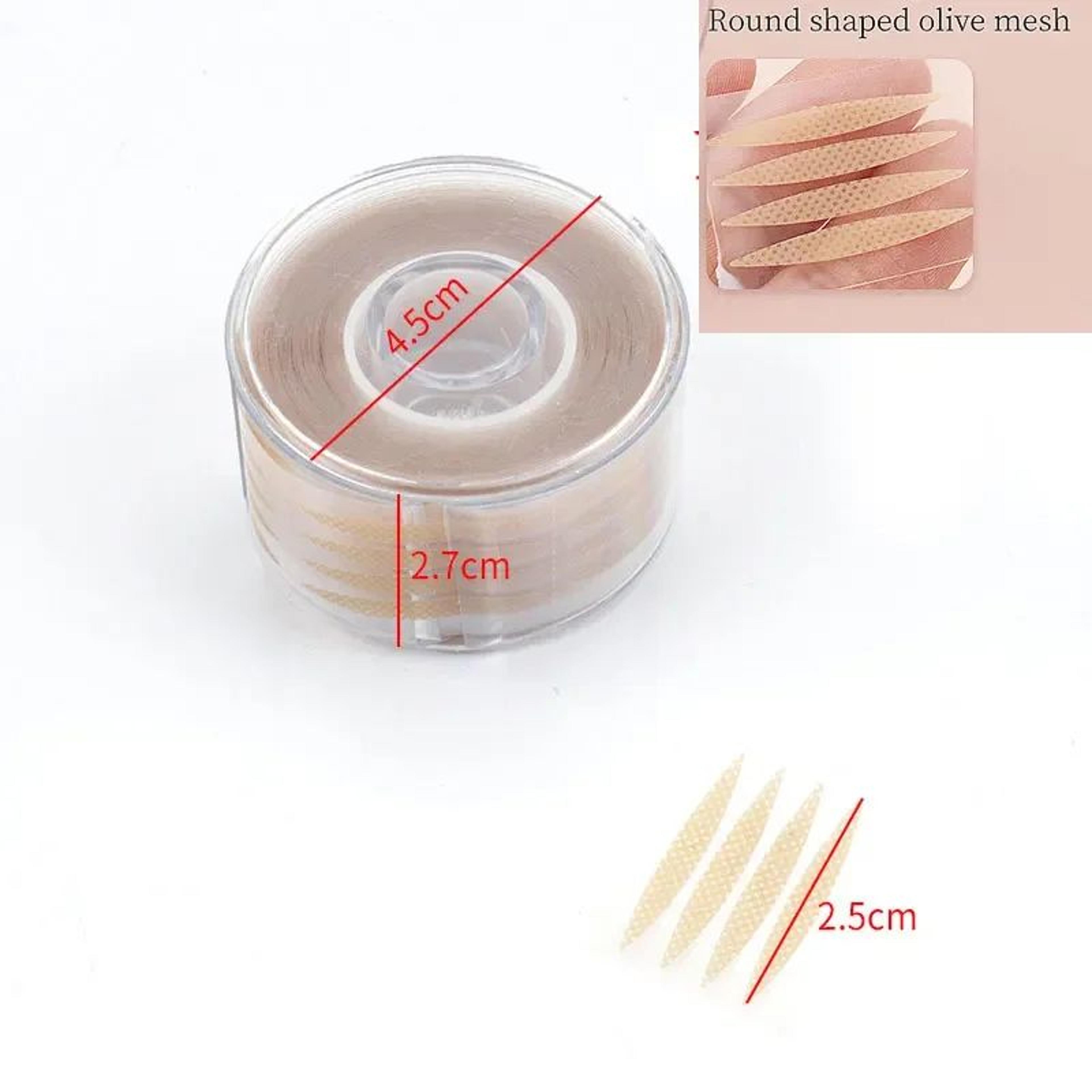 600 Pcs Double Fold Eyelid Tape Sticker Invisible Lace Eyelash Extension Selfadhesive Under Eye 7